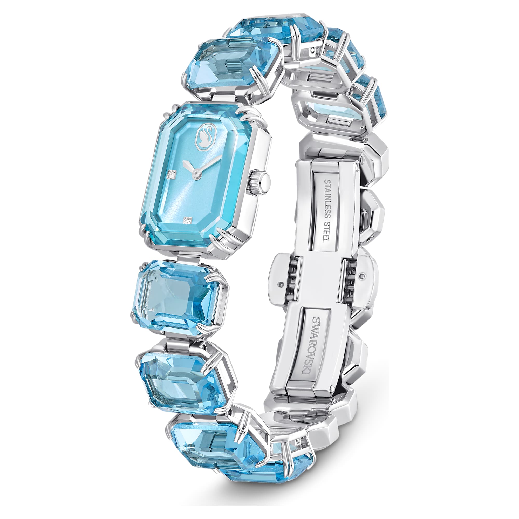 שעון Millenia Watch בציפוי רודיום מבריק SWAROVSKI