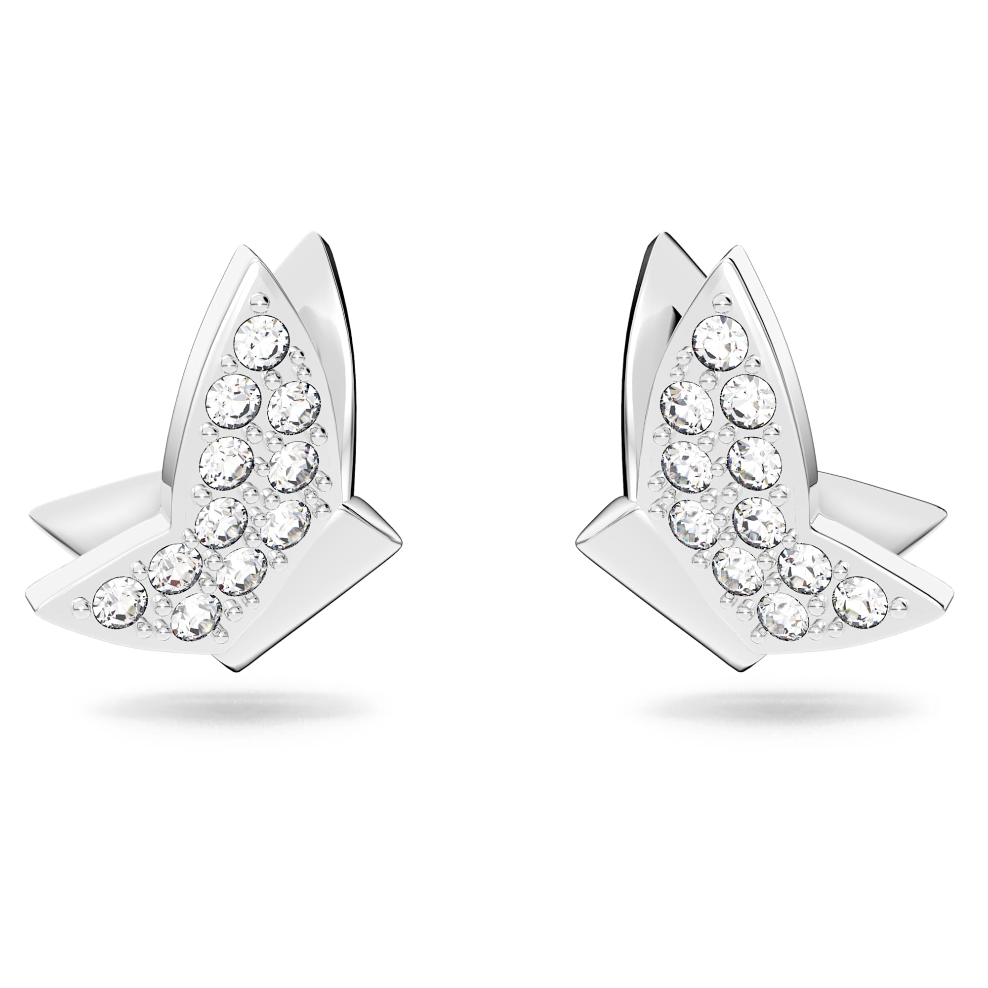 עגילי Lilia בציפוי רודיום מבריק SWAROVSKI