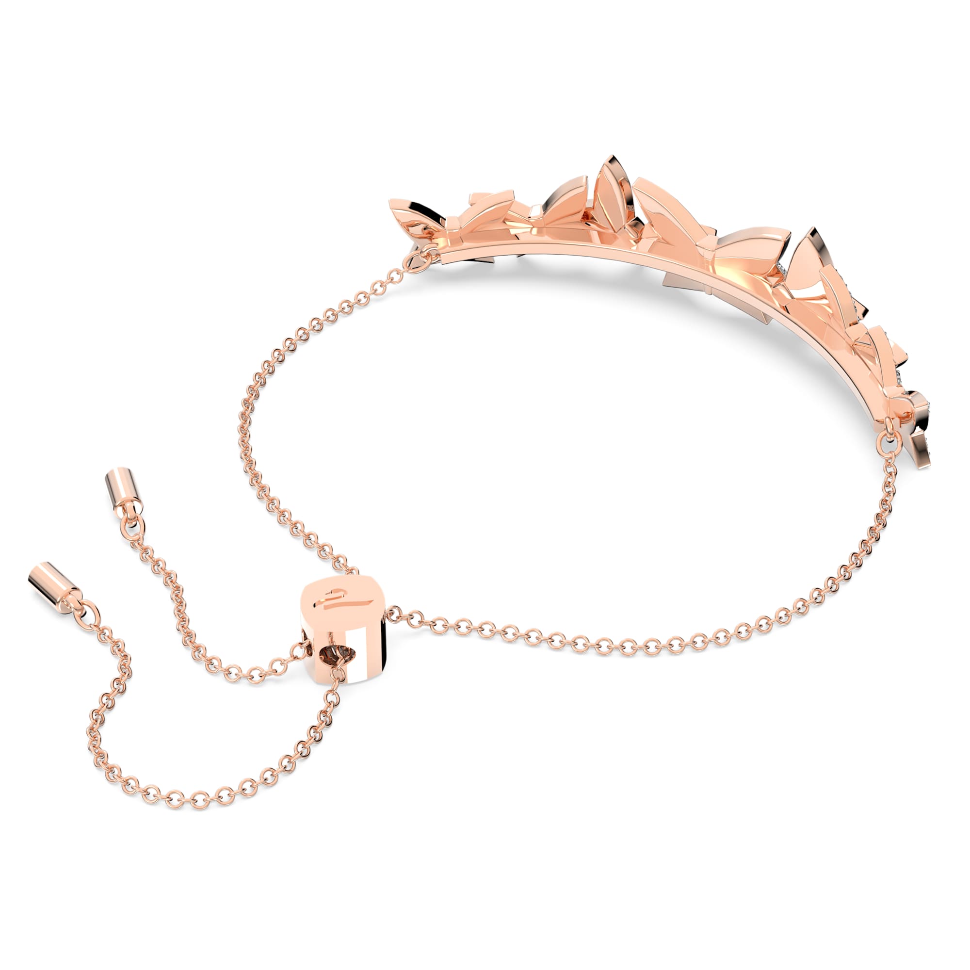 צמיד Lilia בציפוי רוז גולד מבריק SWAROVSKI