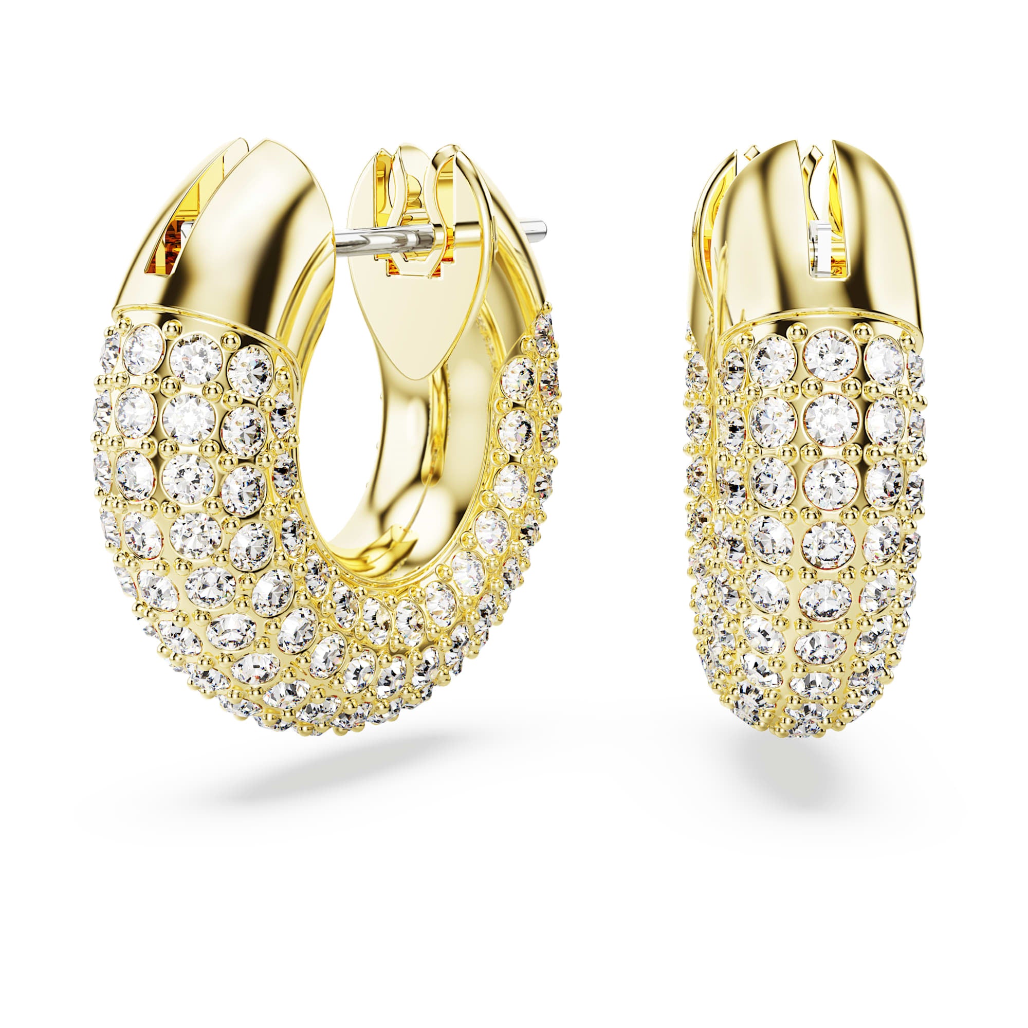 עגילי Dextera בציפוי זהב מבריק SWAROVSKI