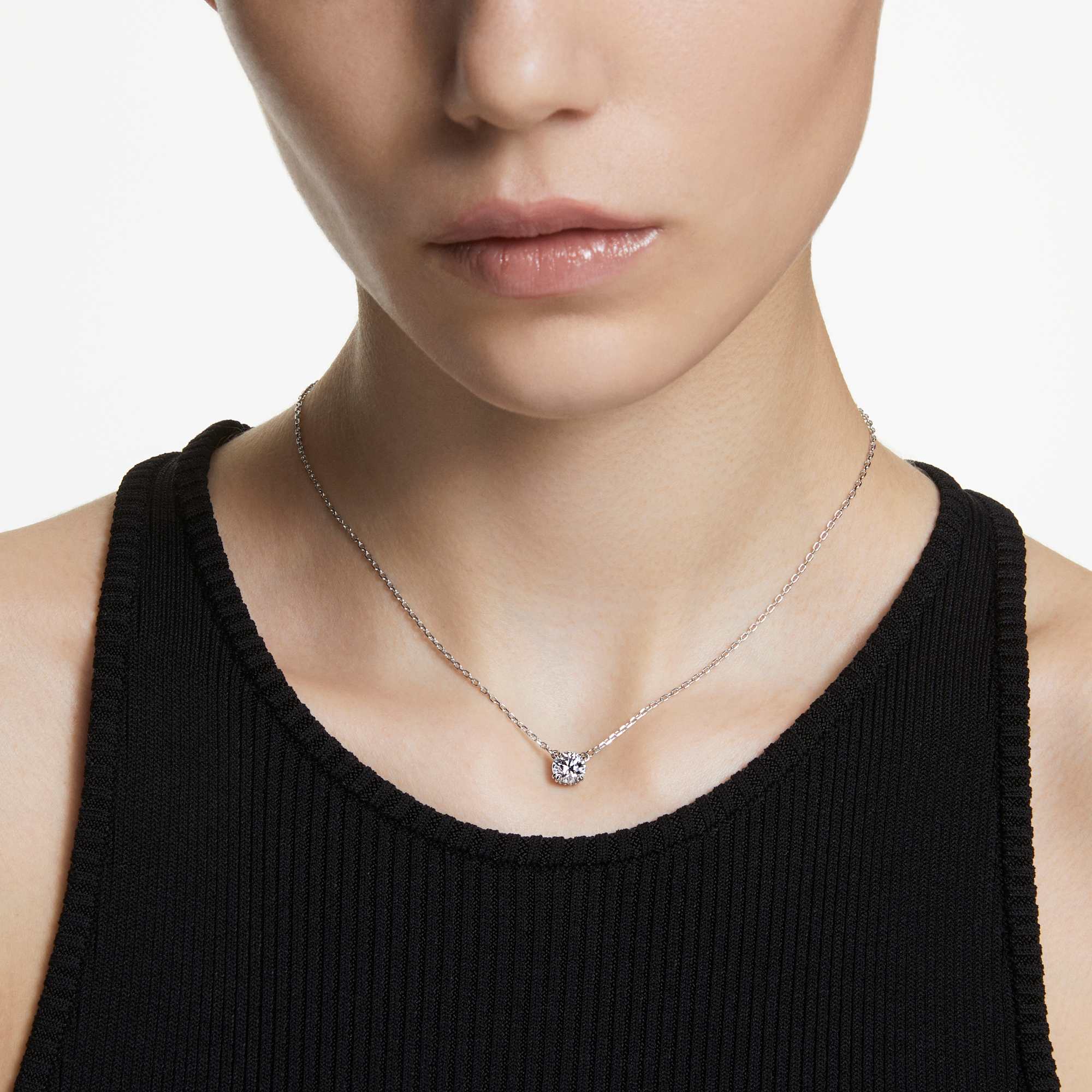 שרשרת Constella בציפוי רודיום מבריק SWAROVSKI