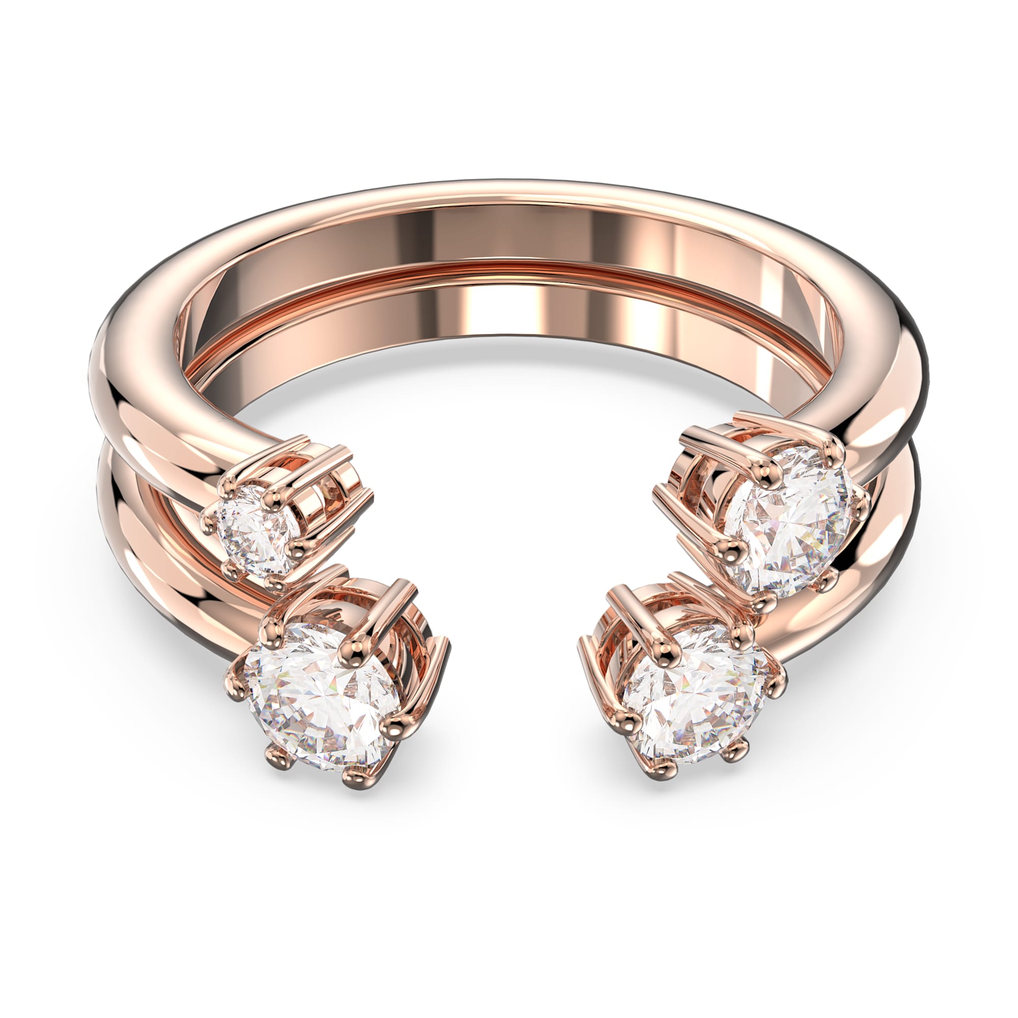 טבעת Constella בציפוי רוז גולד מבריק SWAROVSKI