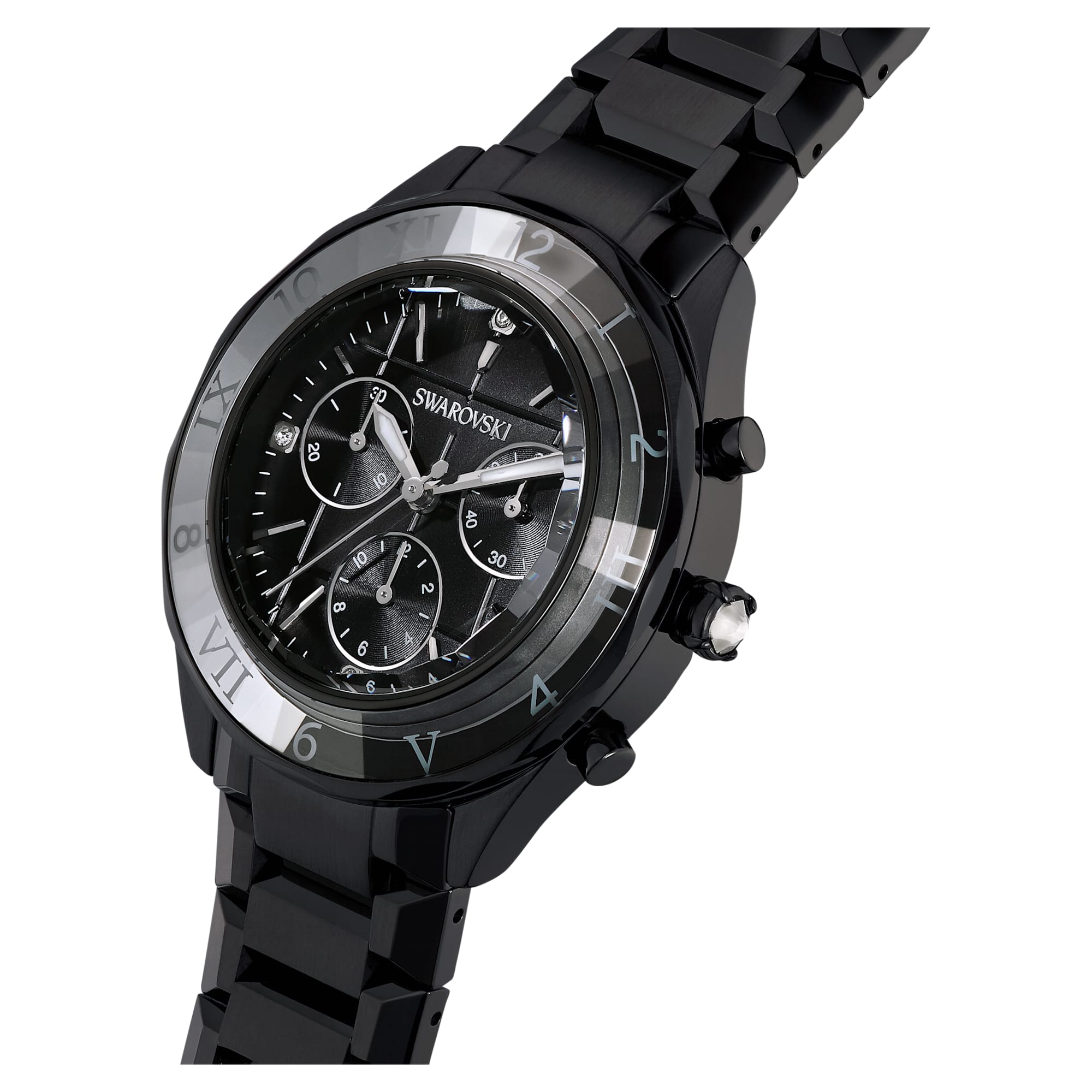 שעון Dextera Watch בציפוי PVD שחור SWAROVSKI