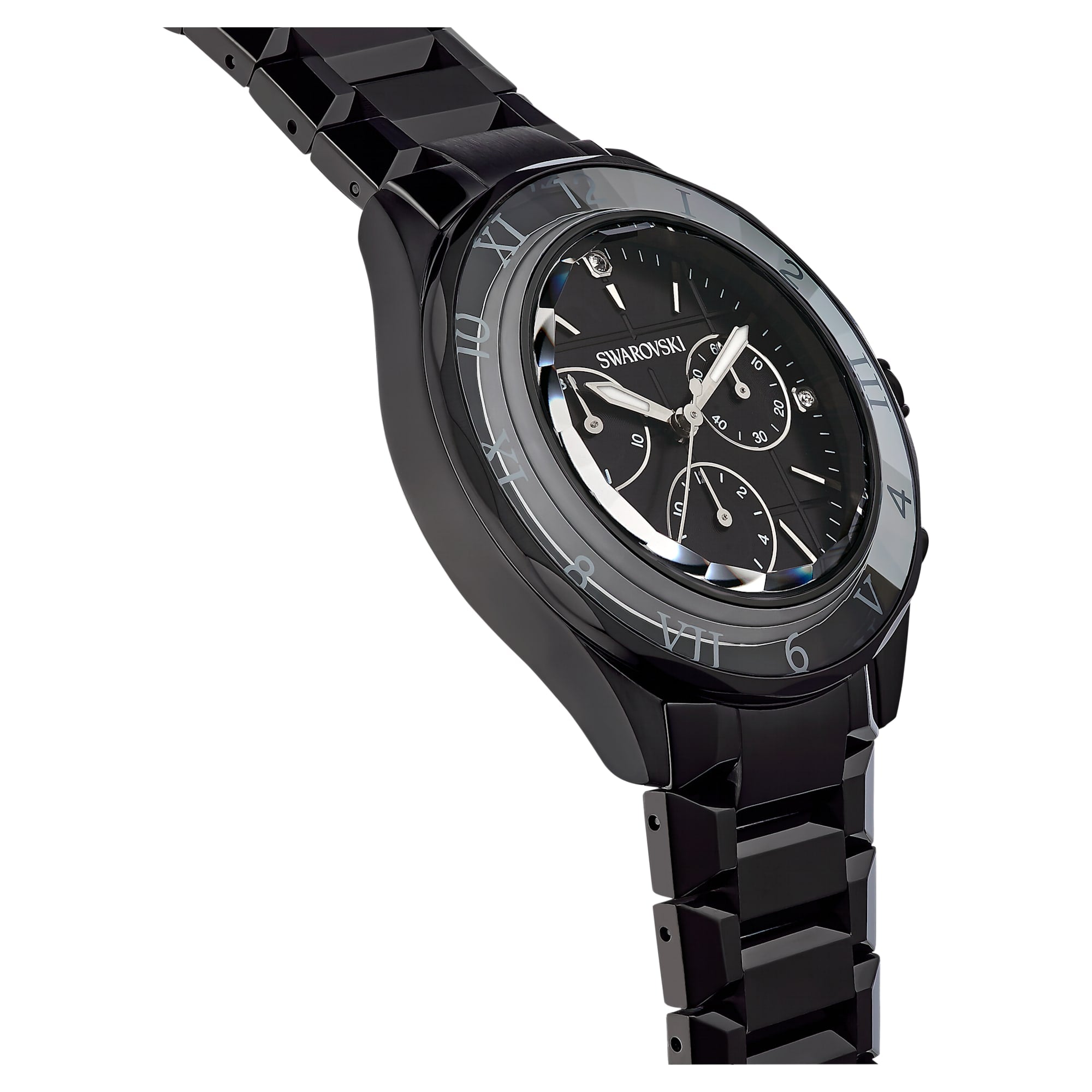 שעון Dextera Watch בציפוי PVD שחור SWAROVSKI