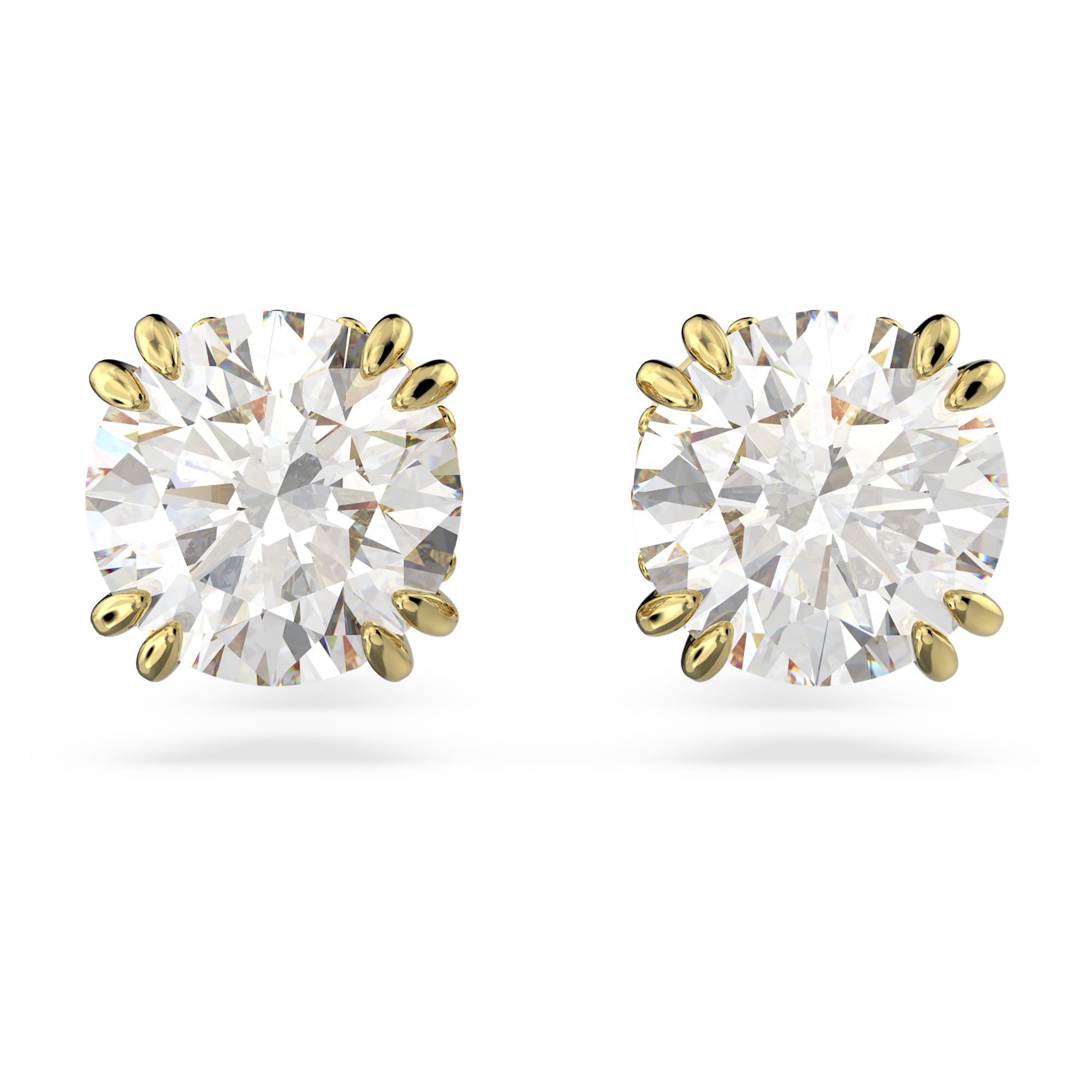 עגילי Constella בציפוי זהב מבריק SWAROVSKI