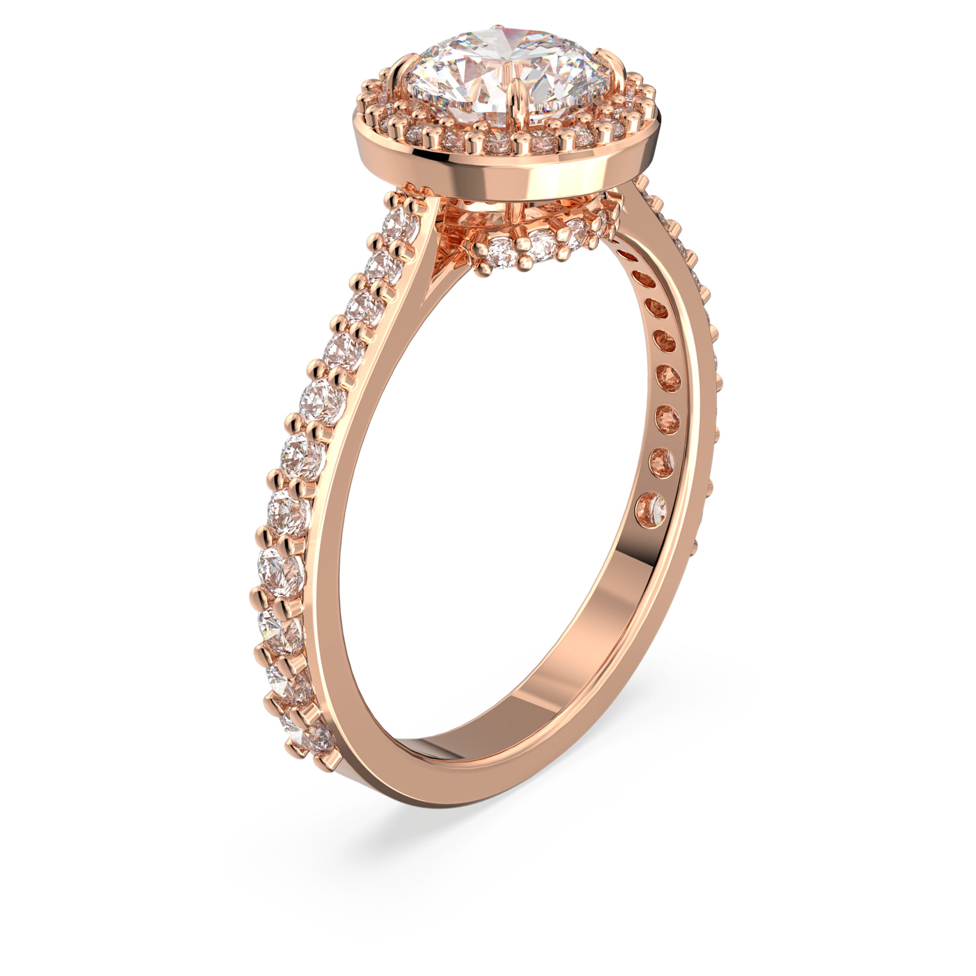 טבעת Constella בציפוי רוז גולד מבריק SWAROVSKI