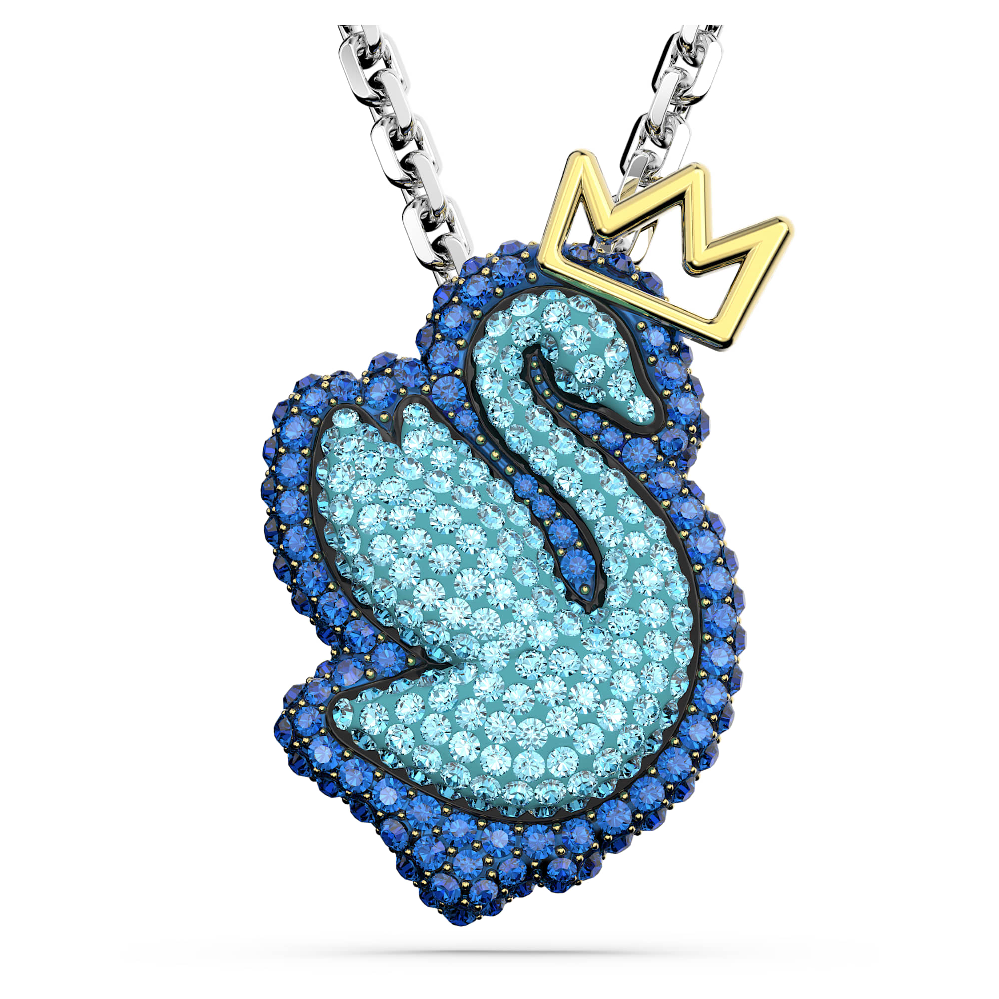 שרשרת Swan  כחול SWAROVSKI