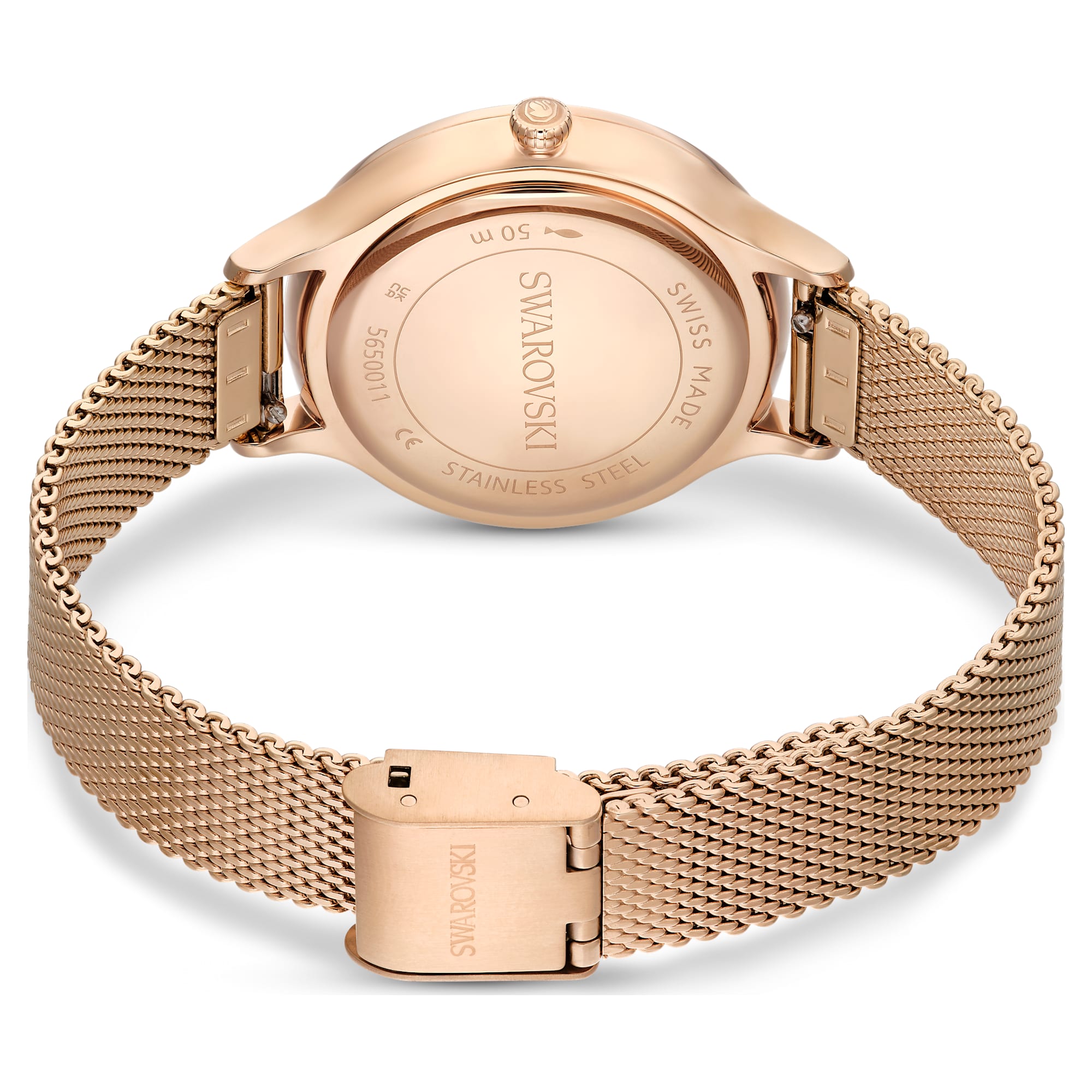 שעון Octea Nova בציפוי PVD רוז גולד SWAROVSKI