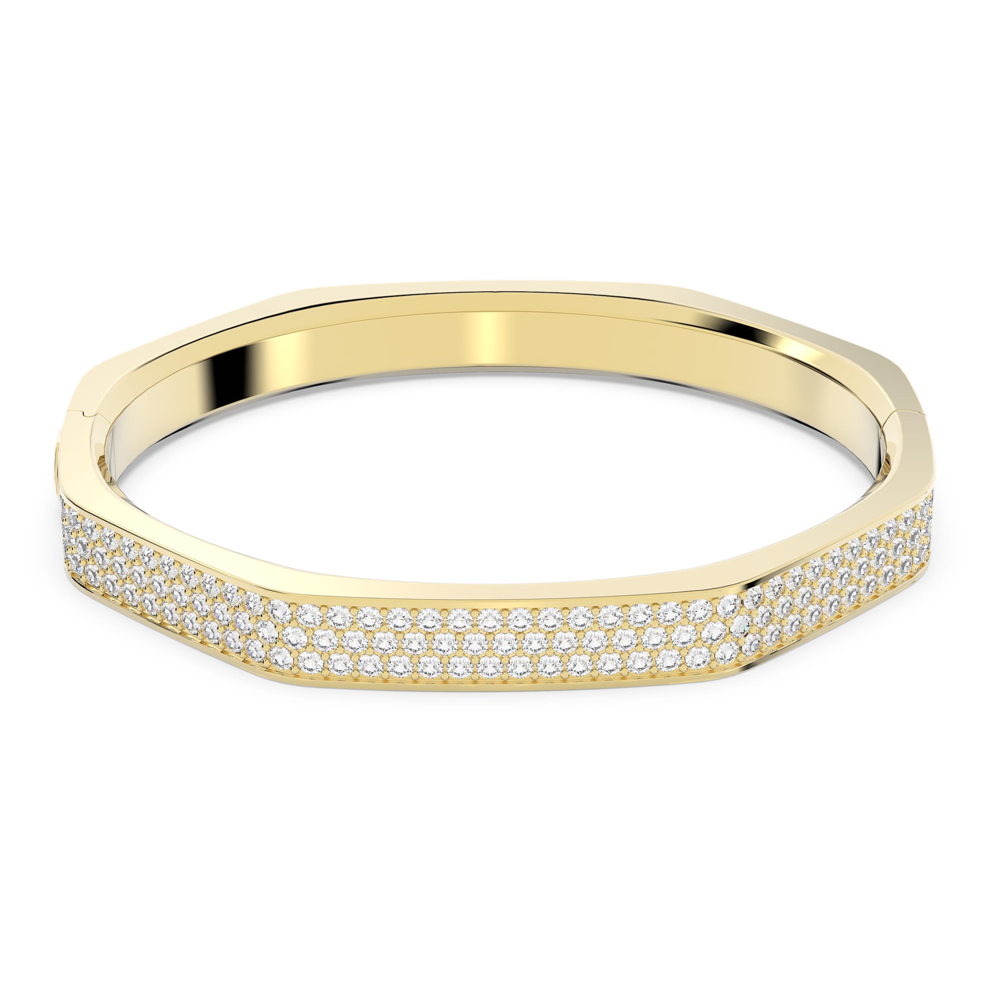 צמיד Dextera בציפוי זהב מבריק SWAROVSKI