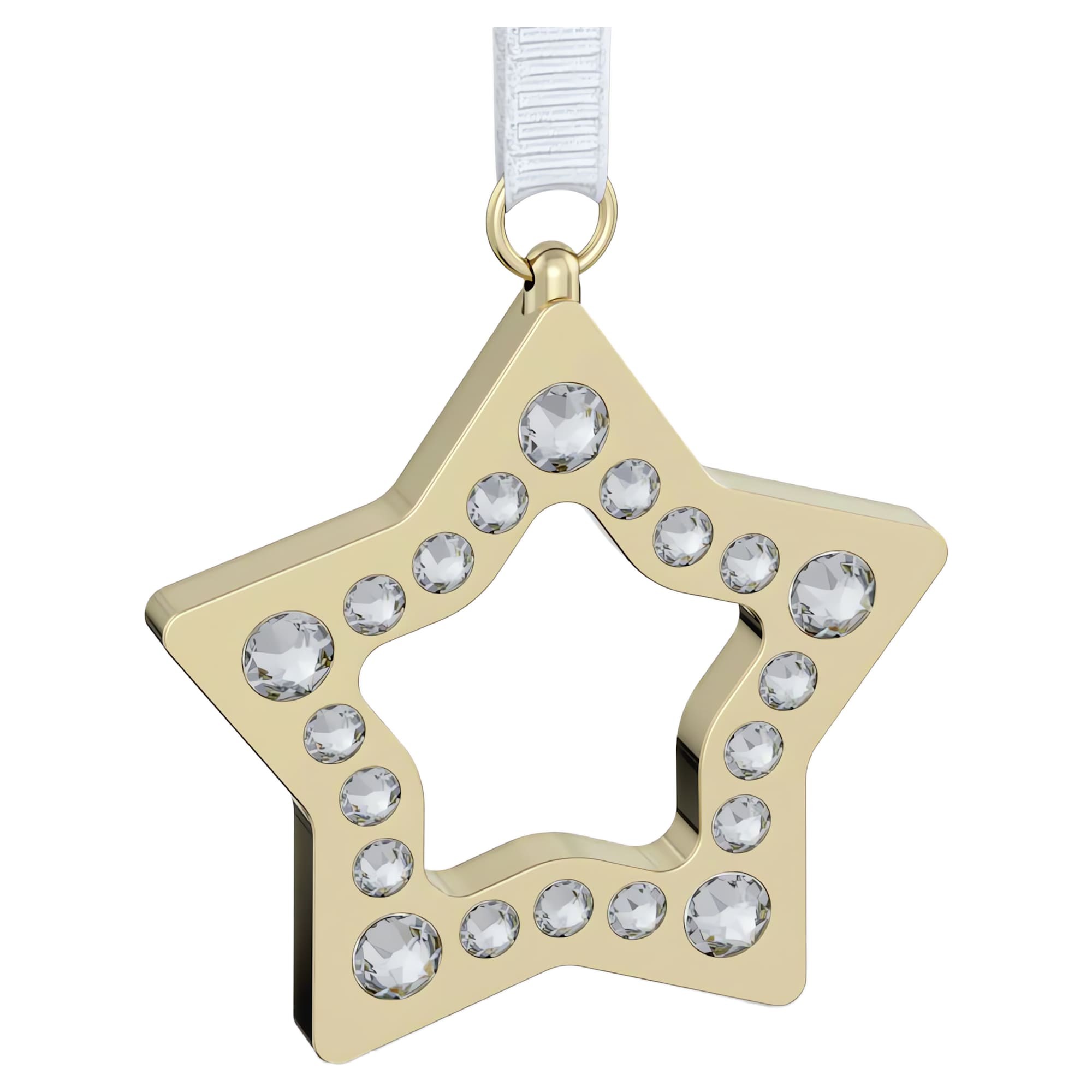 מניאטורות קריסטל Holiday Magic בציפוי זהב מבריק SWAROVSKI