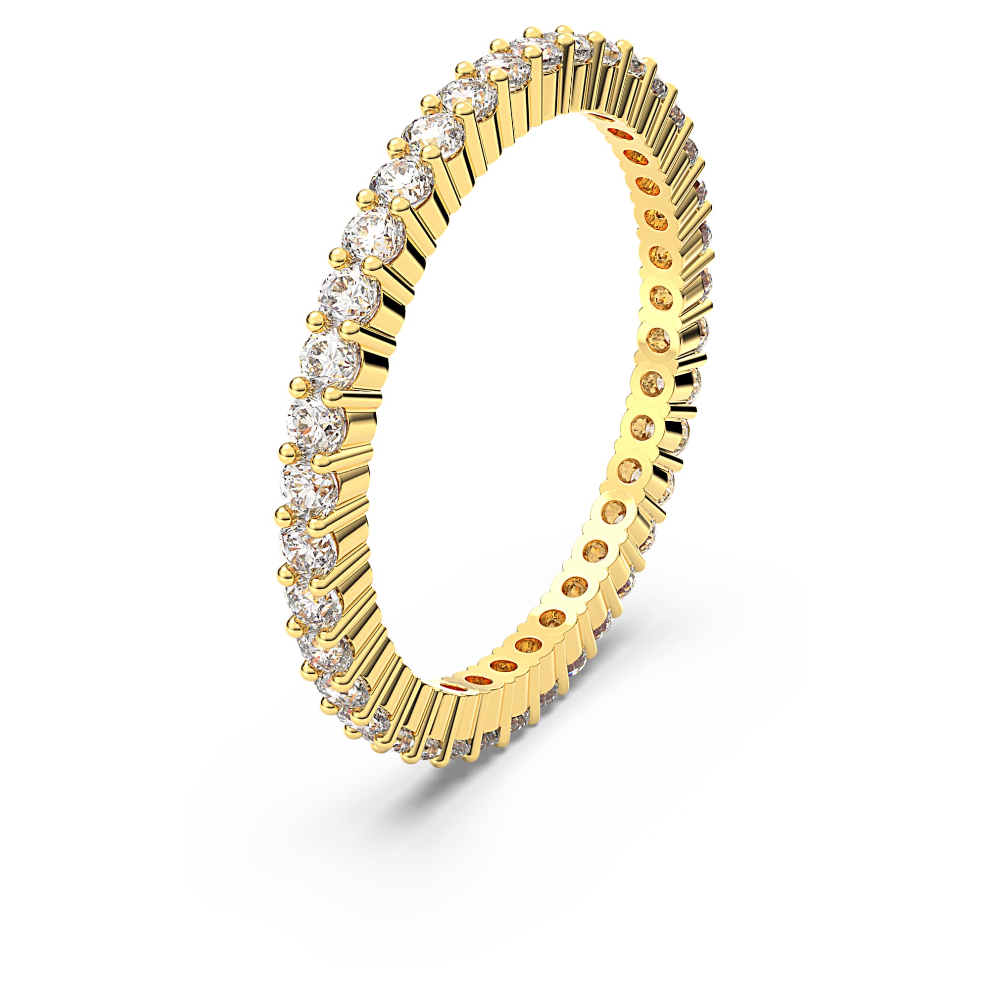 טבעת Vittore בציפוי PVD זהב SWAROVSKI