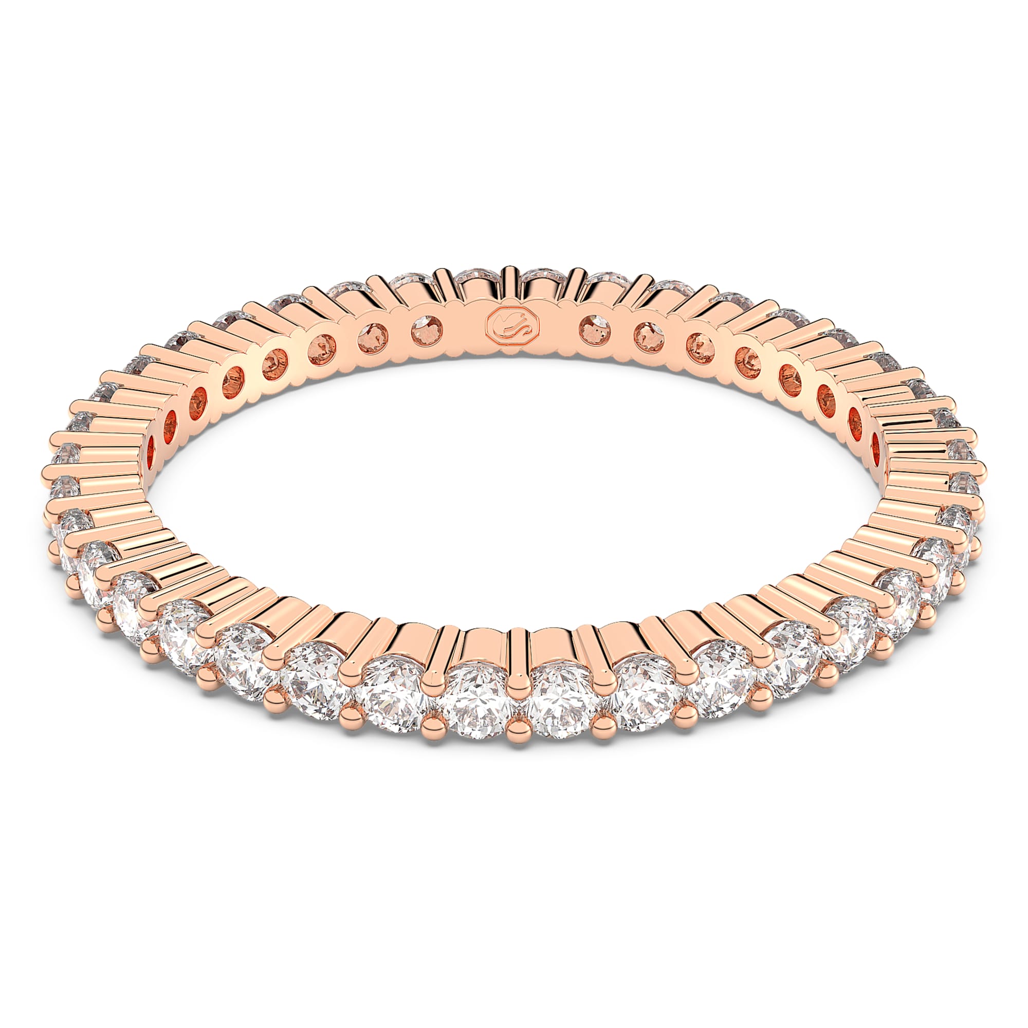 טבעת Vittore בציפוי PVD רוז גולד SWAROVSKI