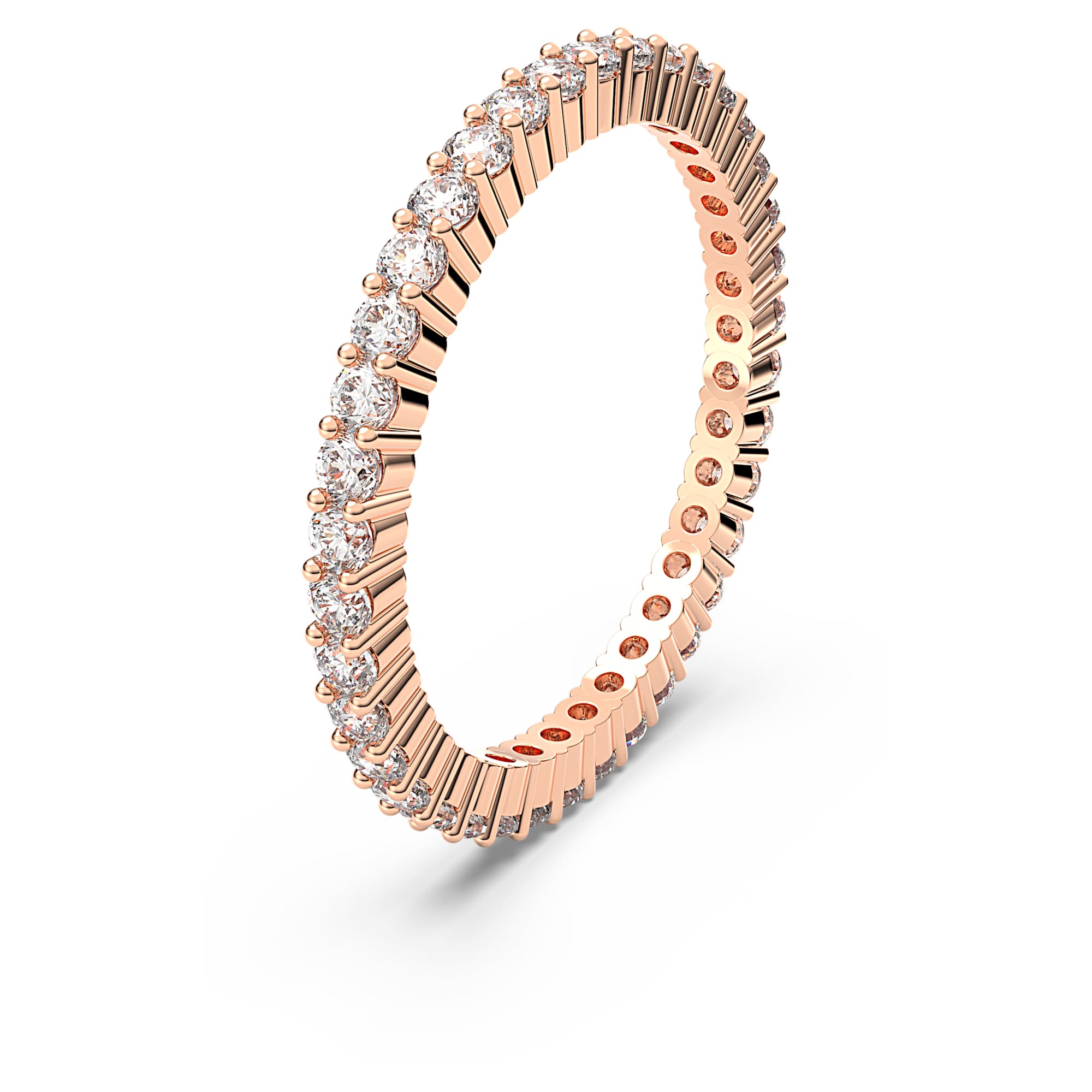טבעת Vittore בציפוי PVD רוז גולד SWAROVSKI