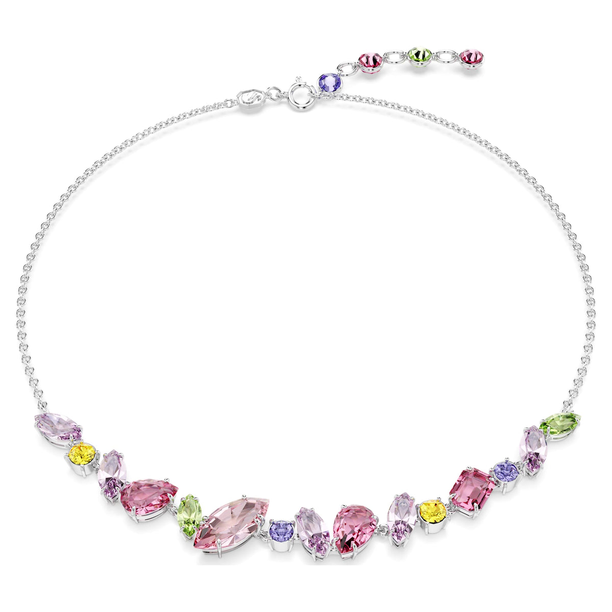 שרשרת Gema בציפוי רודיום מבריק SWAROVSKI