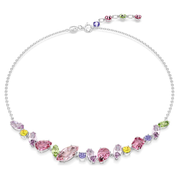 שרשרת Gema בציפוי רודיום מבריק SWAROVSKI