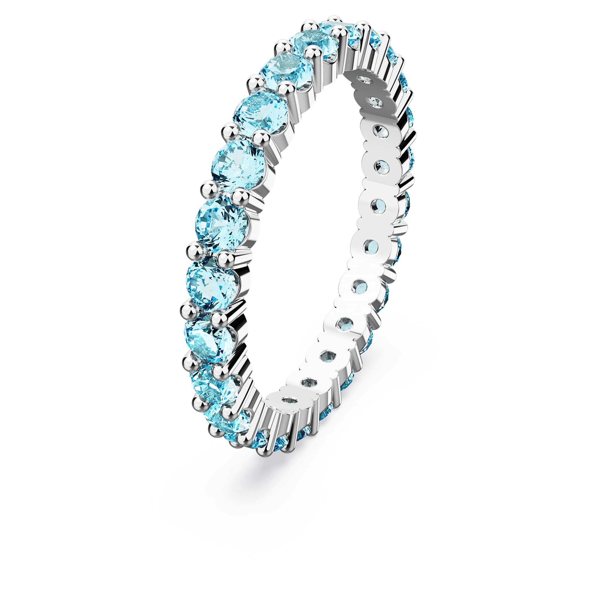 טבעת Matrix בציפוי רודיום מבריק SWAROVSKI