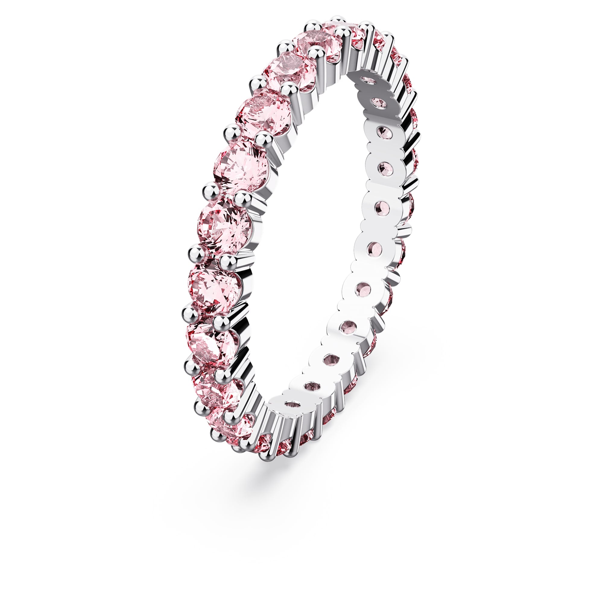טבעת Matrix בציפוי רודיום מבריק SWAROVSKI