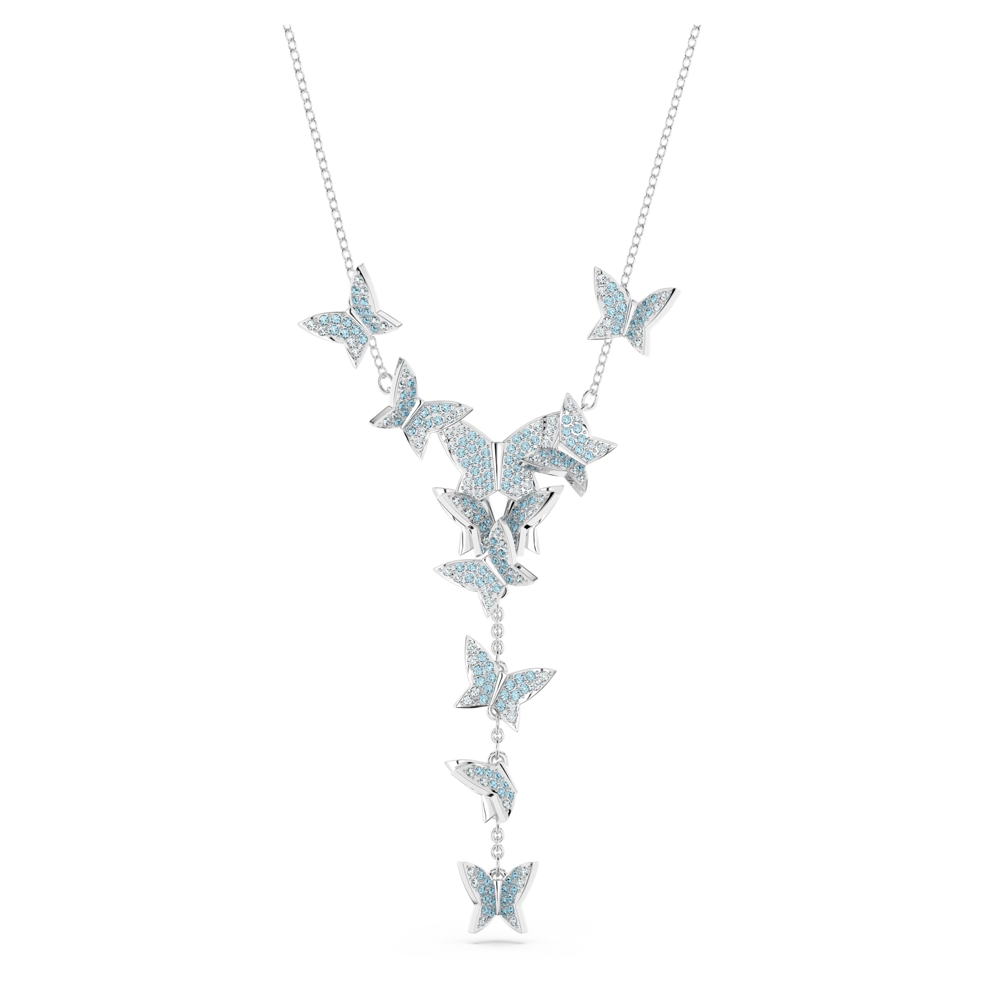 שרשרת Lilia בציפוי רודיום מבריק SWAROVSKI
