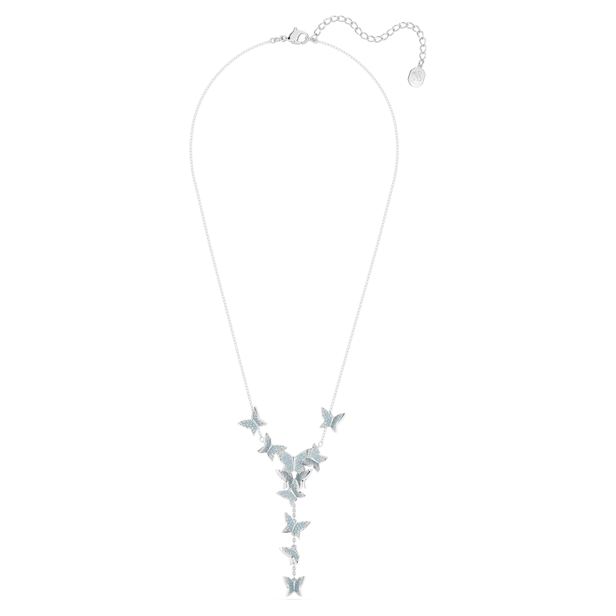 שרשרת Lilia בציפוי רודיום מבריק SWAROVSKI