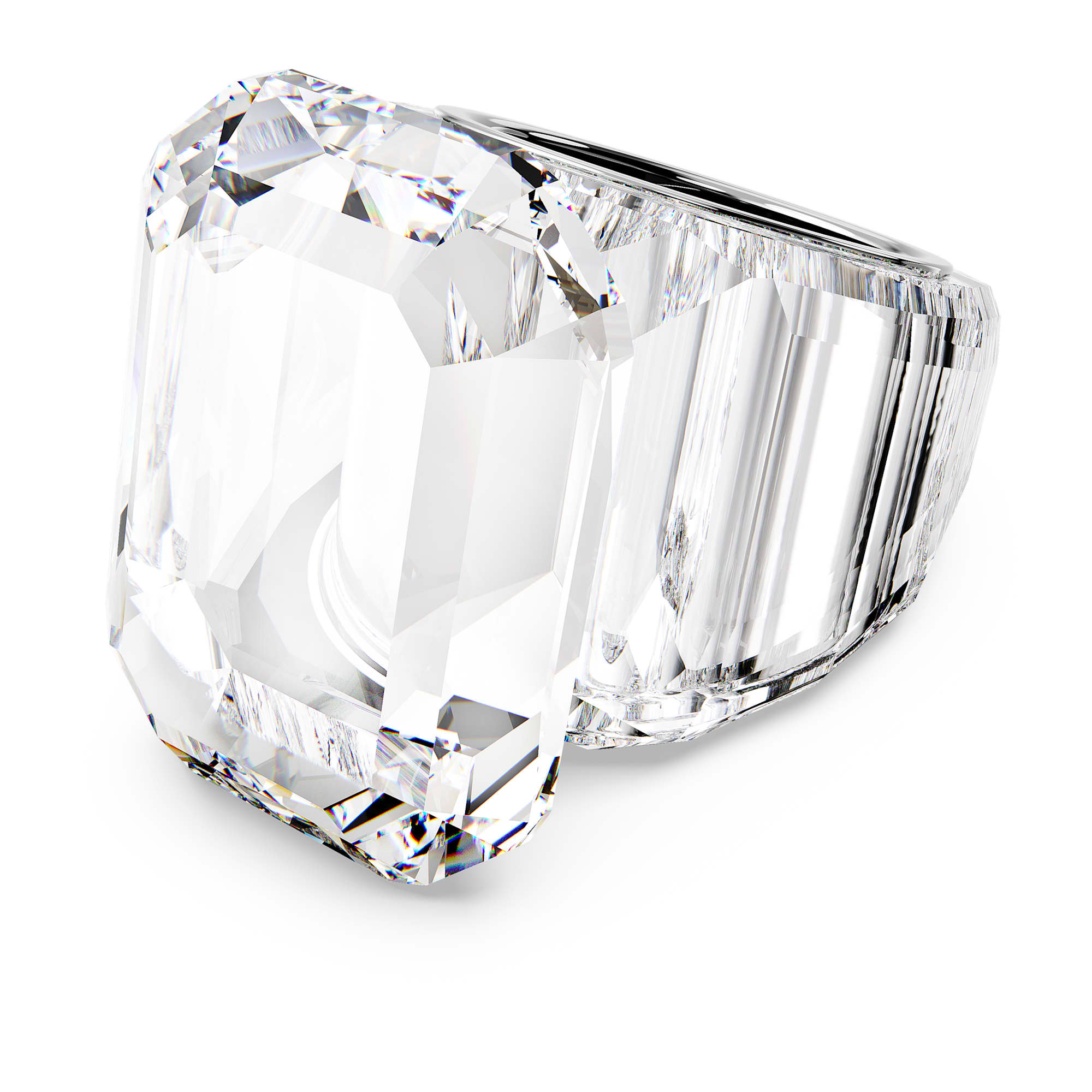 טבעת Lucent בציפוי רודיום מבריק SWAROVSKI