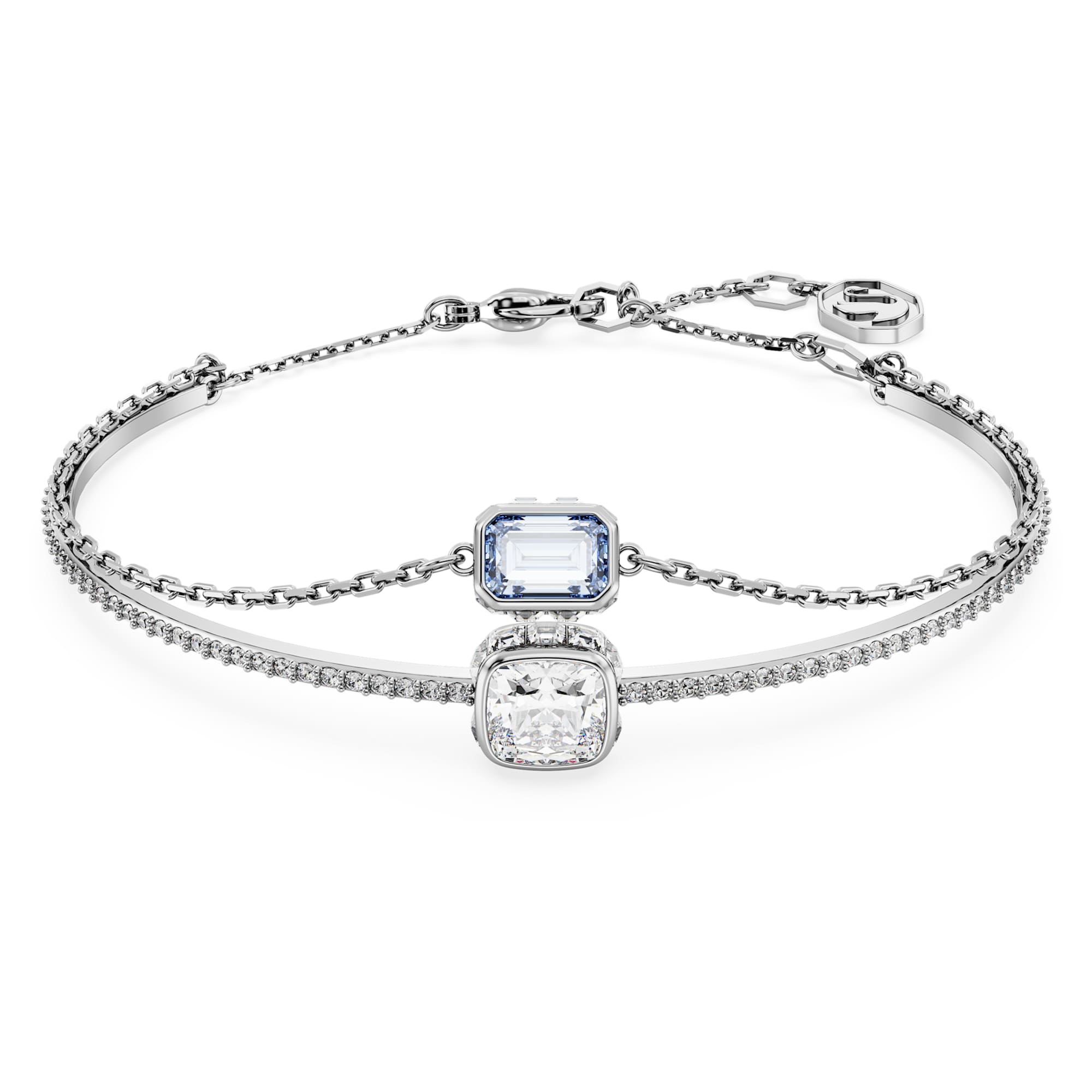 צמיד Stilla בציפוי רודיום מבריק SWAROVSKI