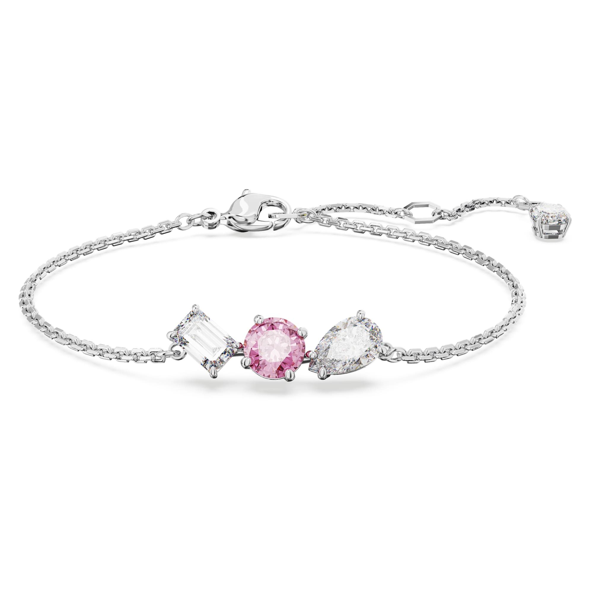 צמיד Mesmera בציפוי רודיום מבריק SWAROVSKI
