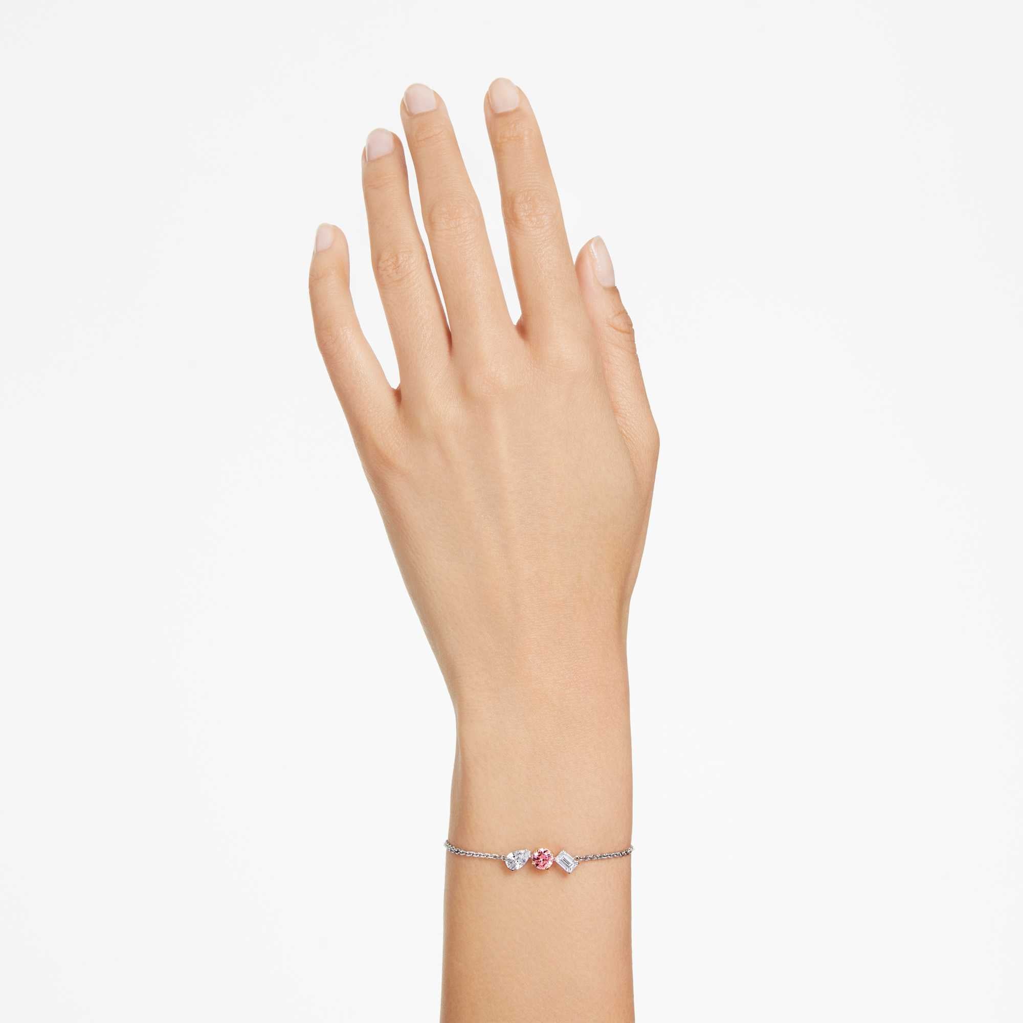 צמיד Mesmera בציפוי רודיום מבריק SWAROVSKI