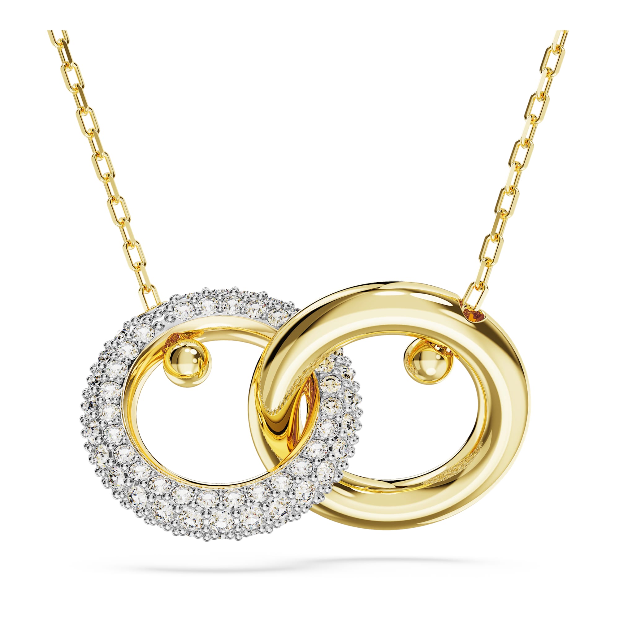 שרשרת Dextera בציפוי זהב מבריק SWAROVSKI