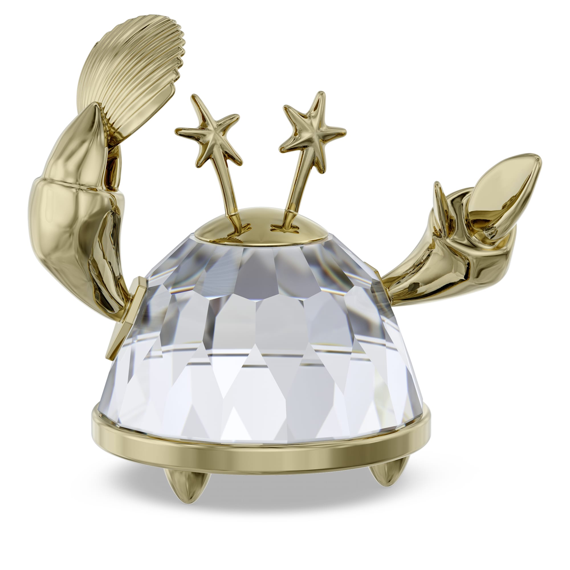 מניאטורות קריסטל Zodiac בציפוי PVD שמפניה זהב SWAROVSKI