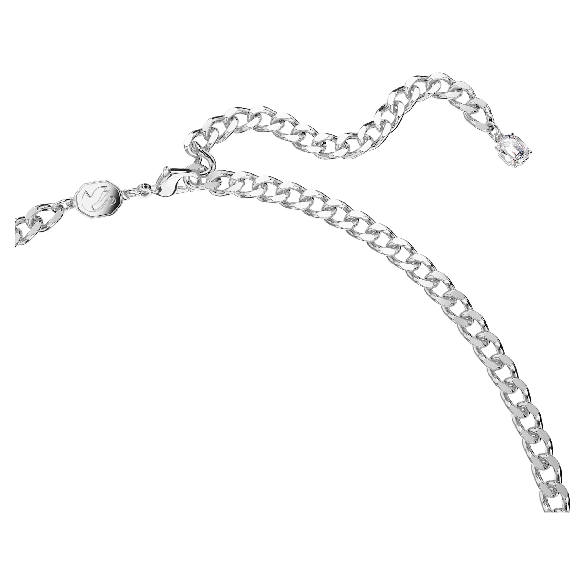 שרשרת Dextera בציפוי רודיום מבריק SWAROVSKI