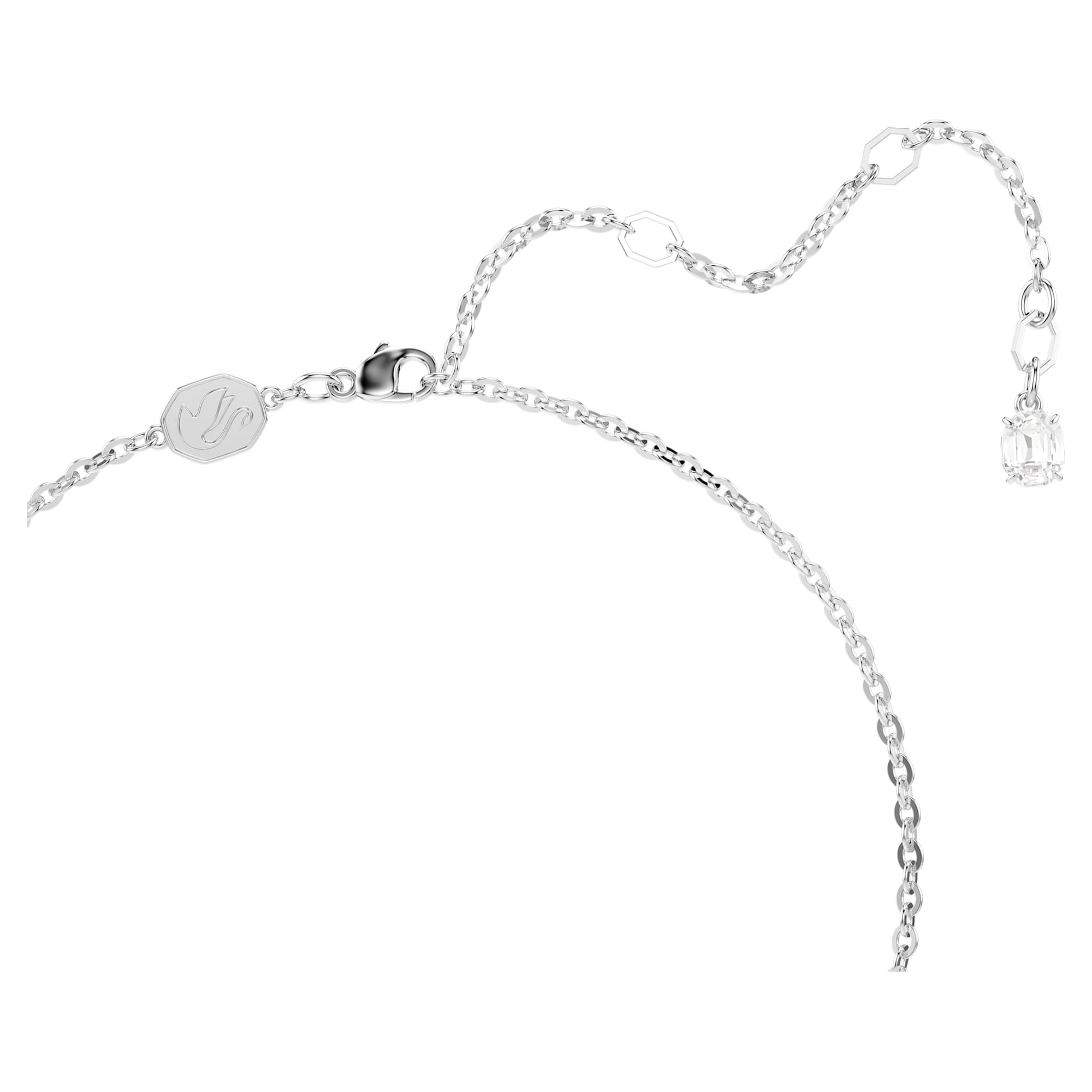 שרשרת Insigne בציפוי רודיום מבריק SWAROVSKI