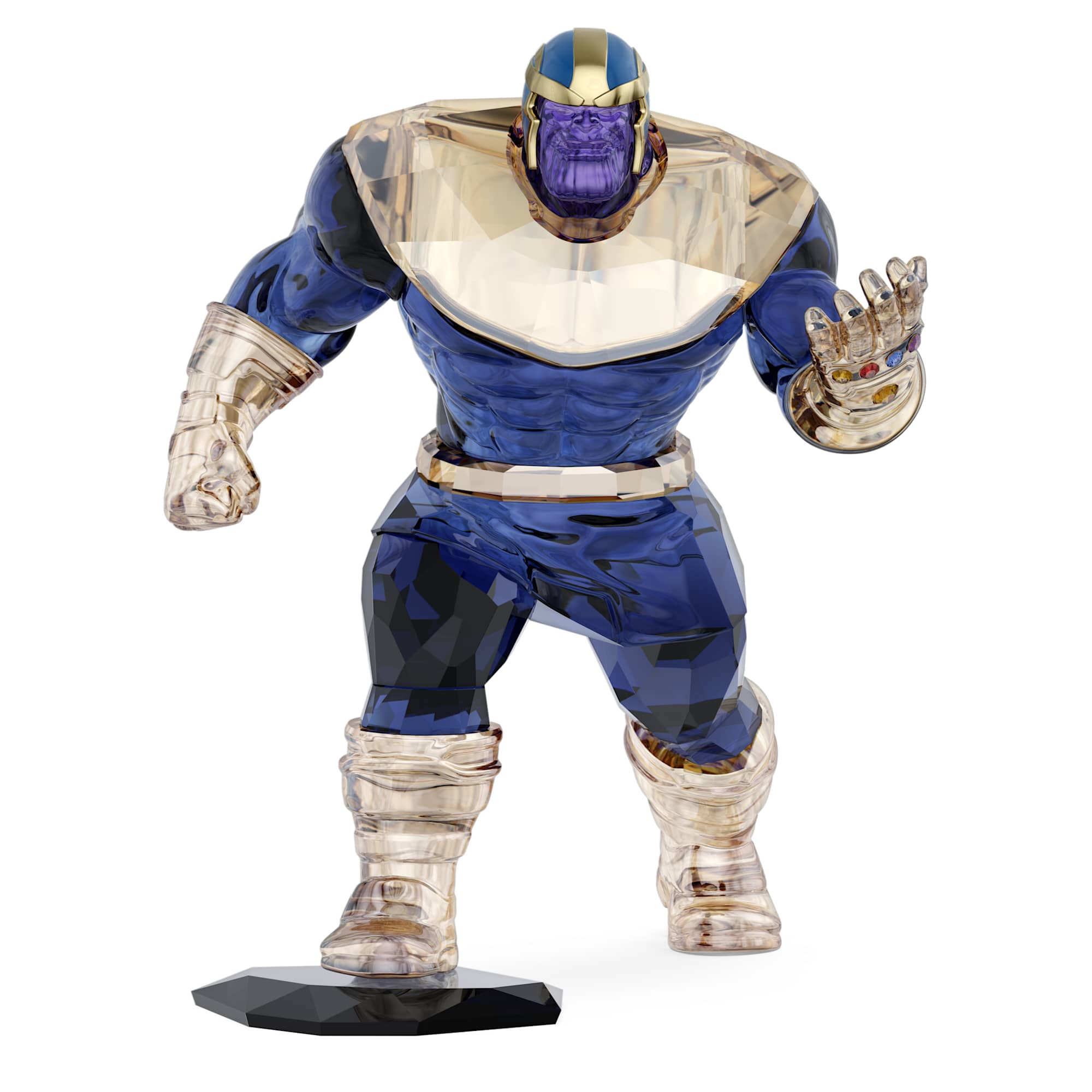 מניאטורות קריסטל Marvel בציפוי PVD שמפניה זהב SWAROVSKI