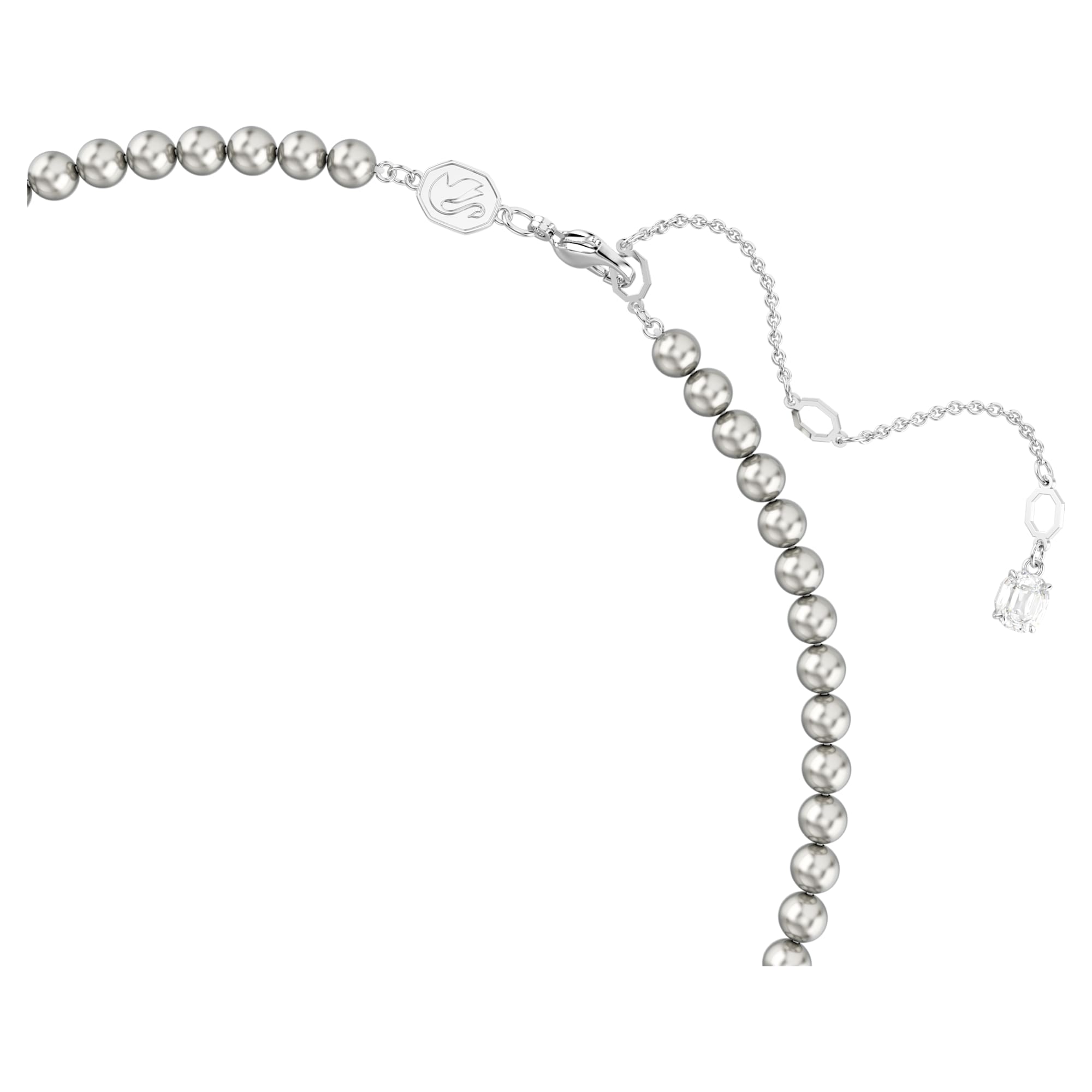 שרשרת Idyllia בציפוי רודיום מבריק SWAROVSKI