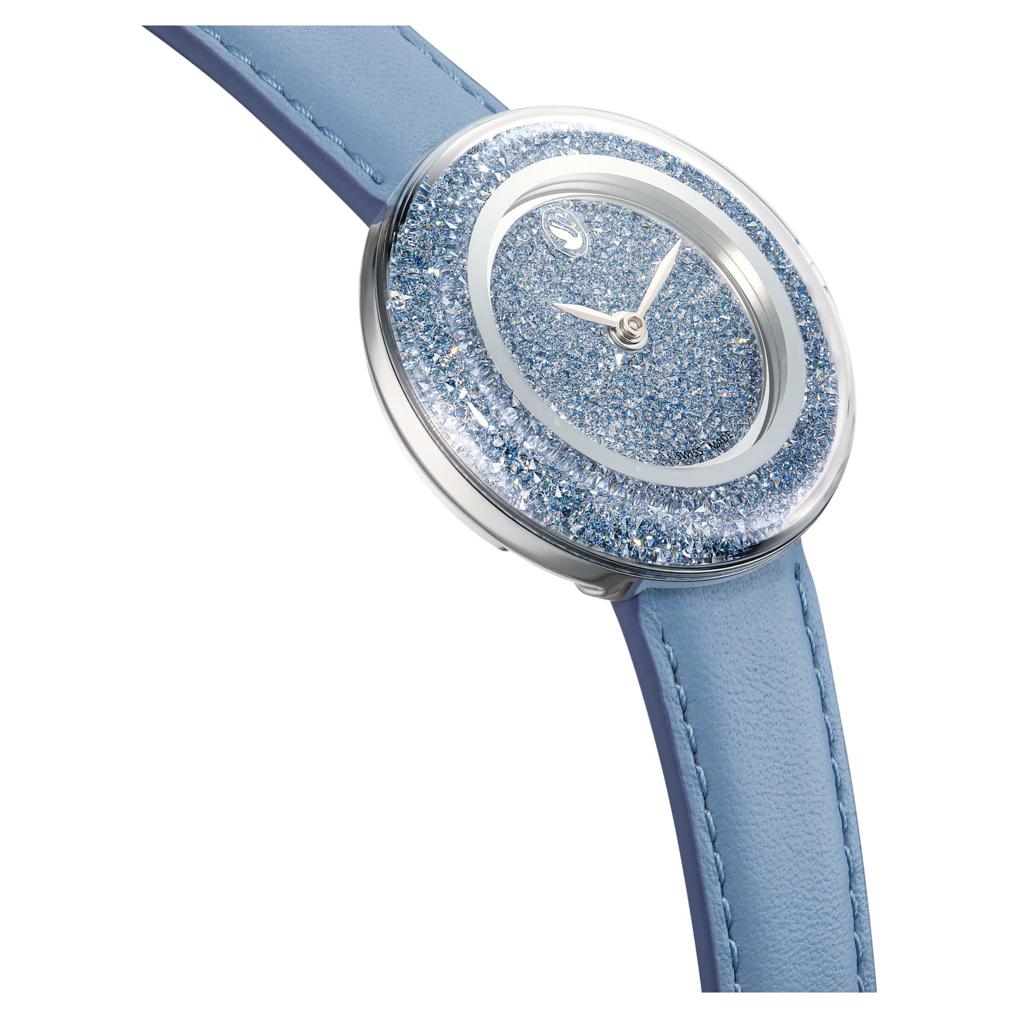 שעון Crystalline בציפוי נירוסטה מבריקה SWAROVSKI