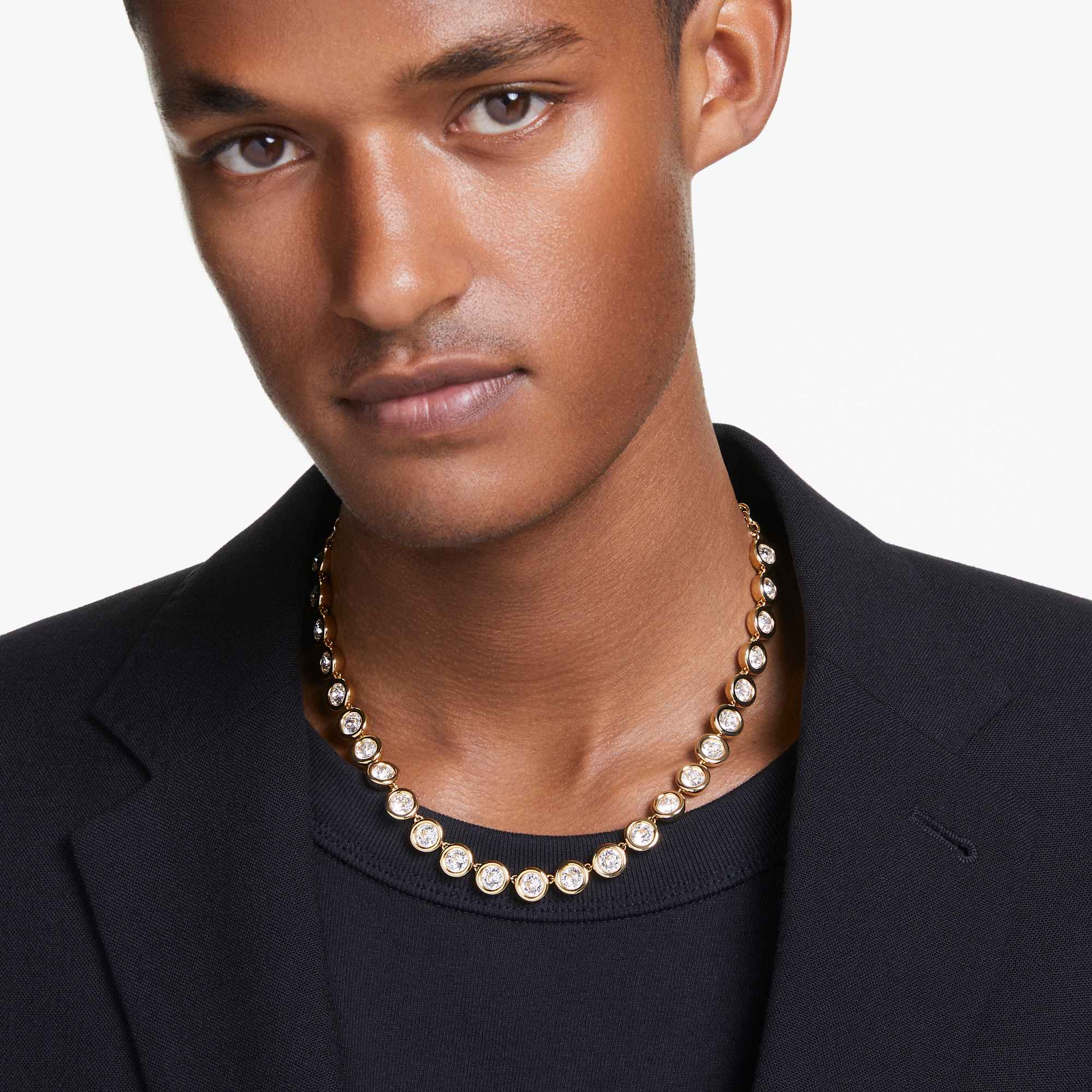 שרשרת Imber בציפוי זהב מבריק SWAROVSKI