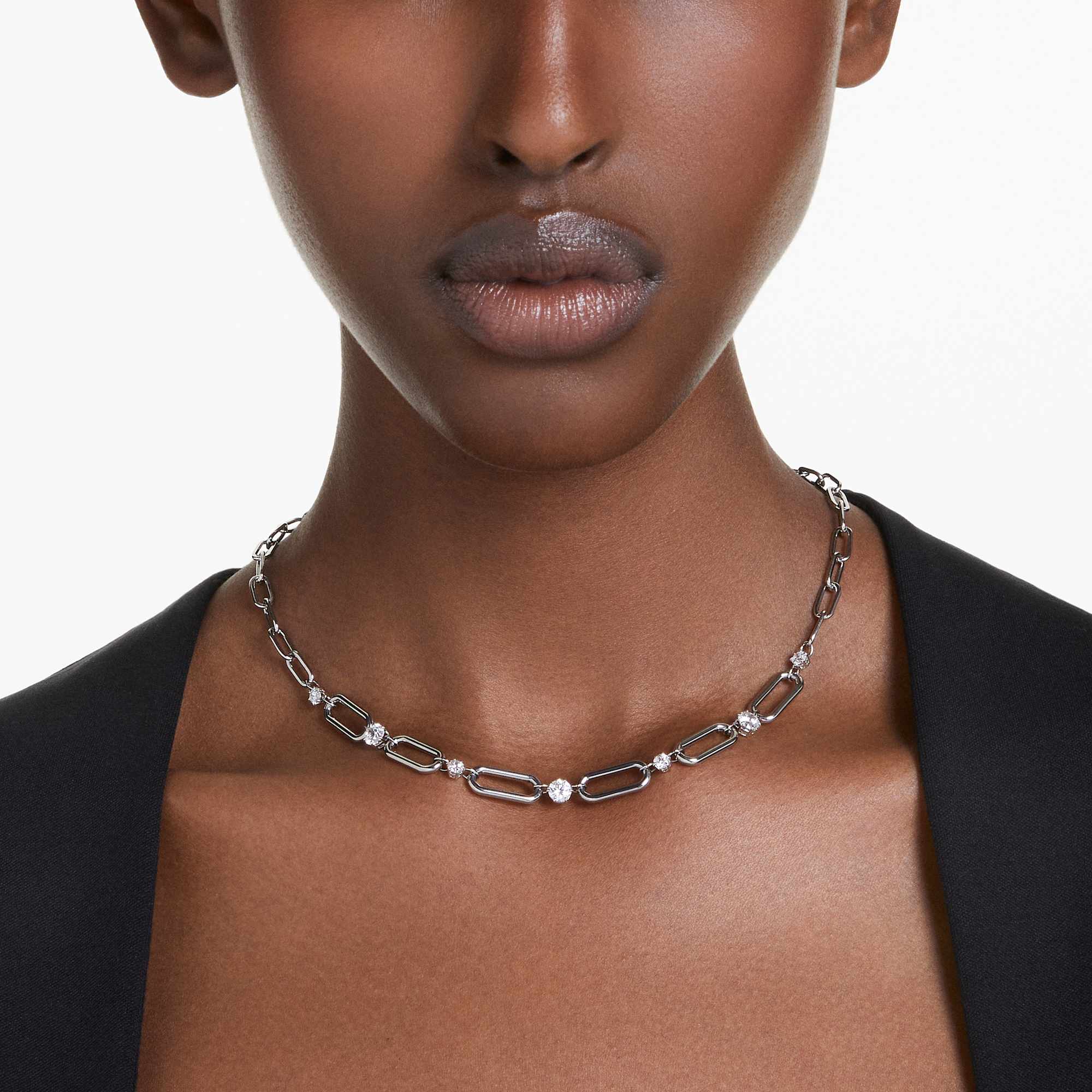 שרשרת Constella בציפוי רודיום מבריק SWAROVSKI