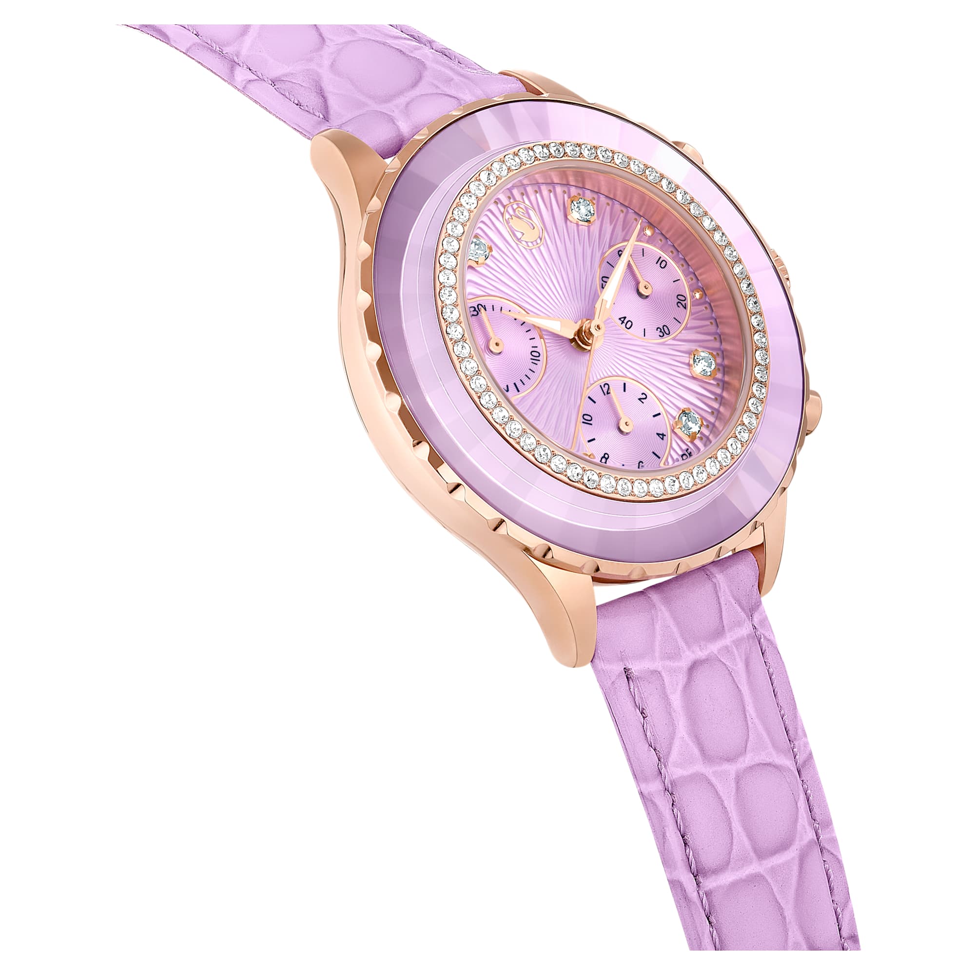 שעון Octea בציפוי PVD רוז גולד SWAROVSKI