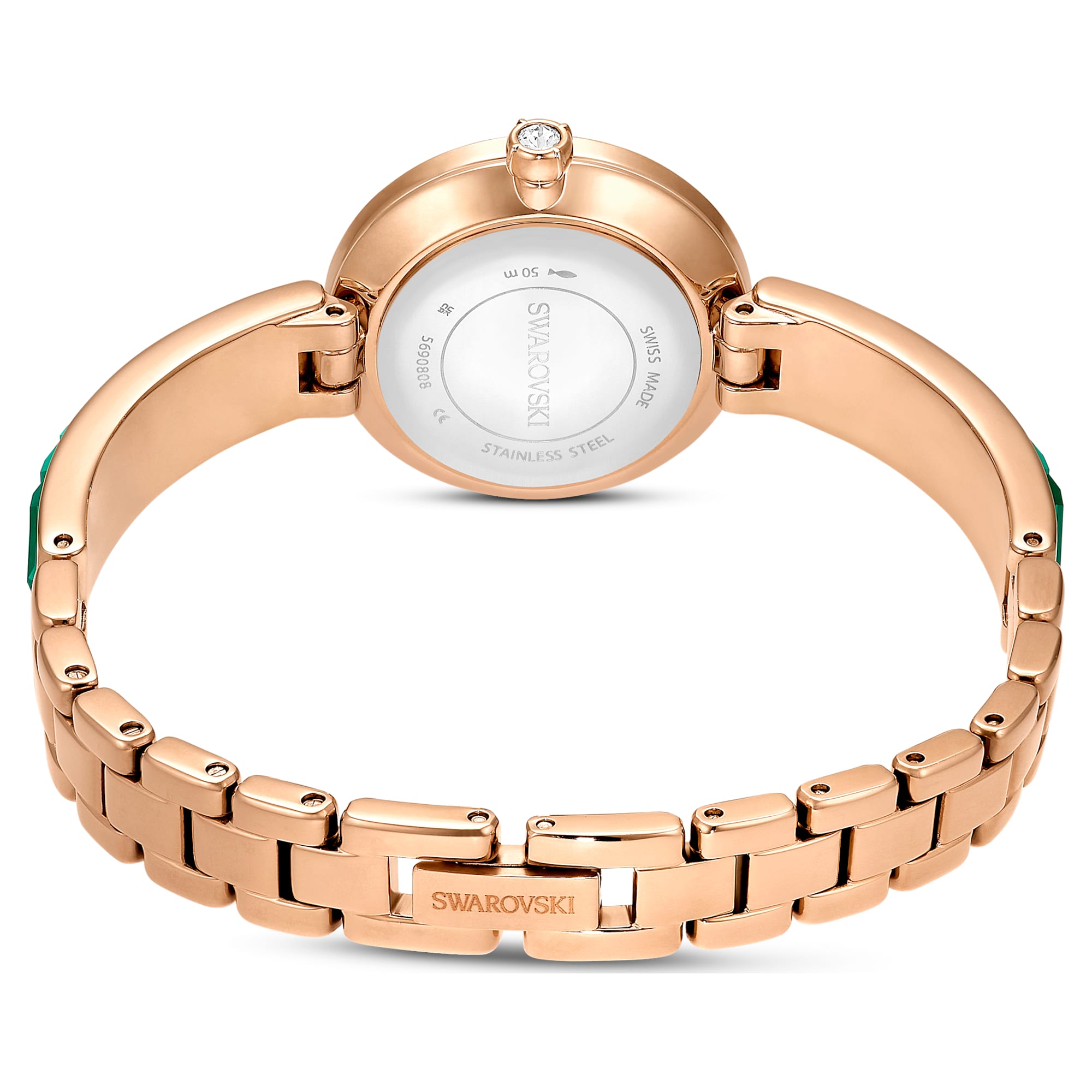 שעון Jewelry Watch בציפוי PVD שמפניה זהב SWAROVSKI