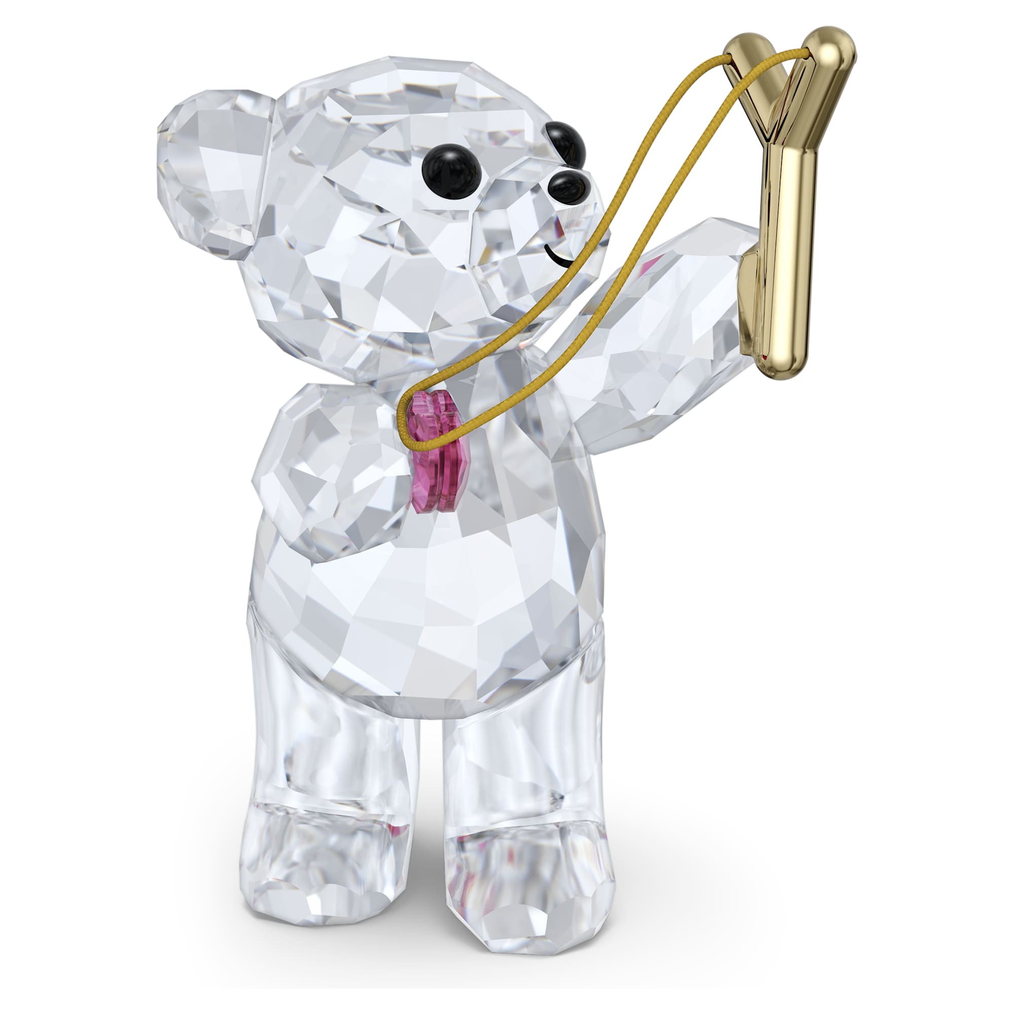 מניאטורות קריסטל kris bear בציפוי זהב מבריק SWAROVSKI