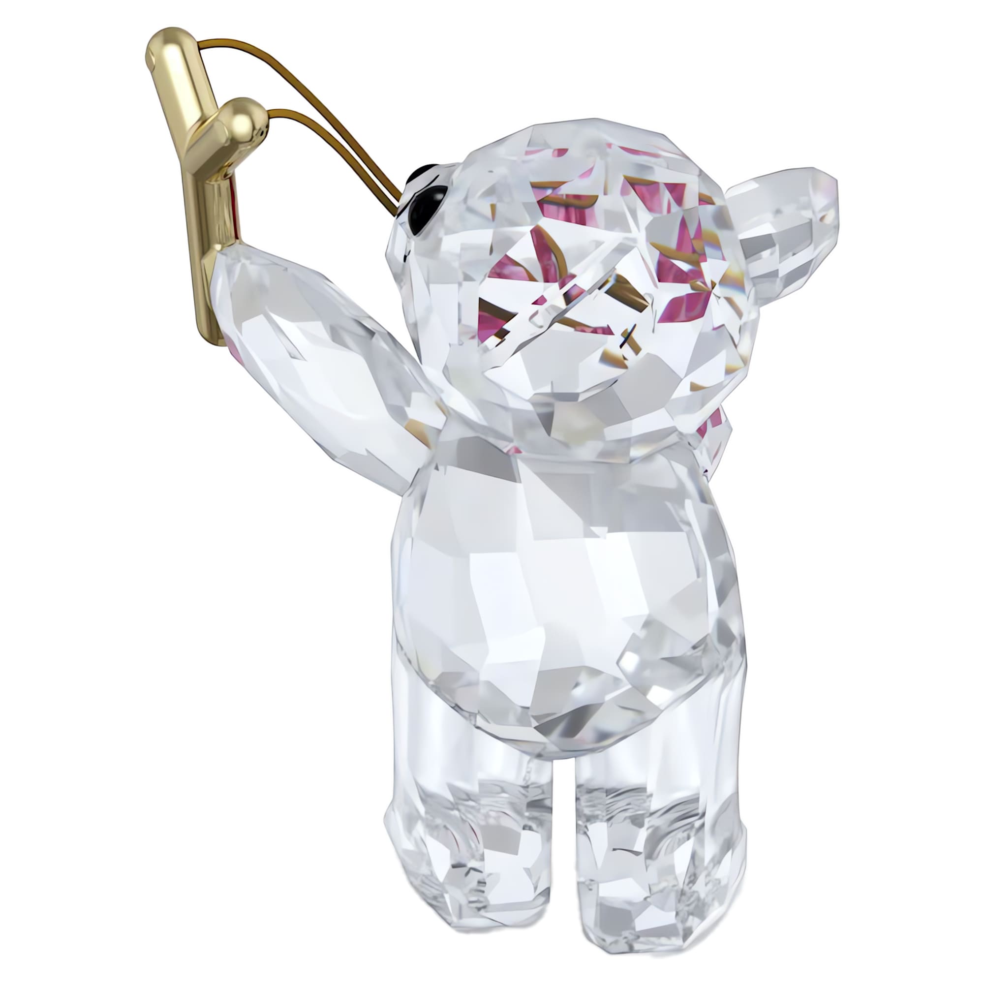 מניאטורות קריסטל kris bear בציפוי זהב מבריק SWAROVSKI