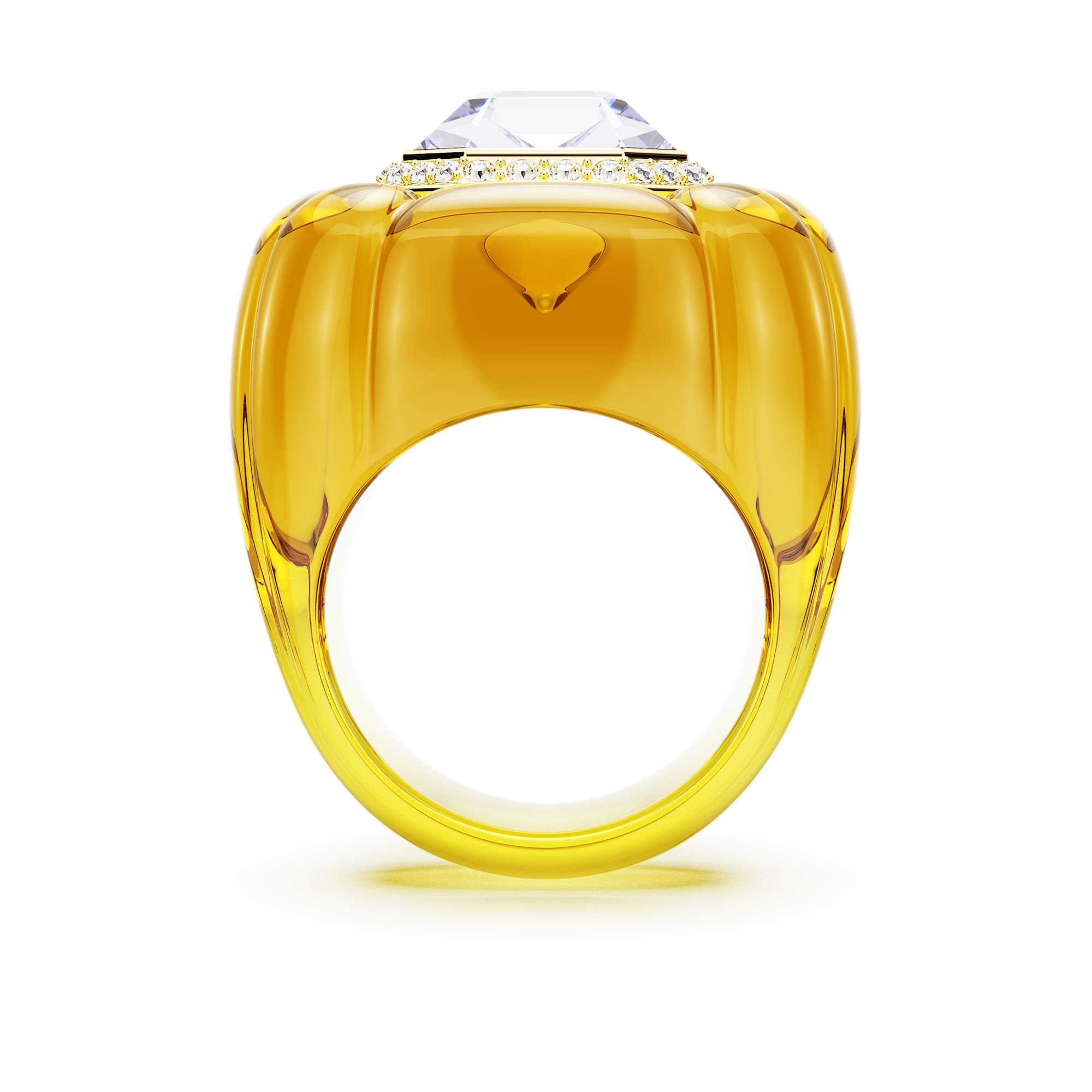 טבעת Dulcis בציפוי זהב מבריק SWAROVSKI