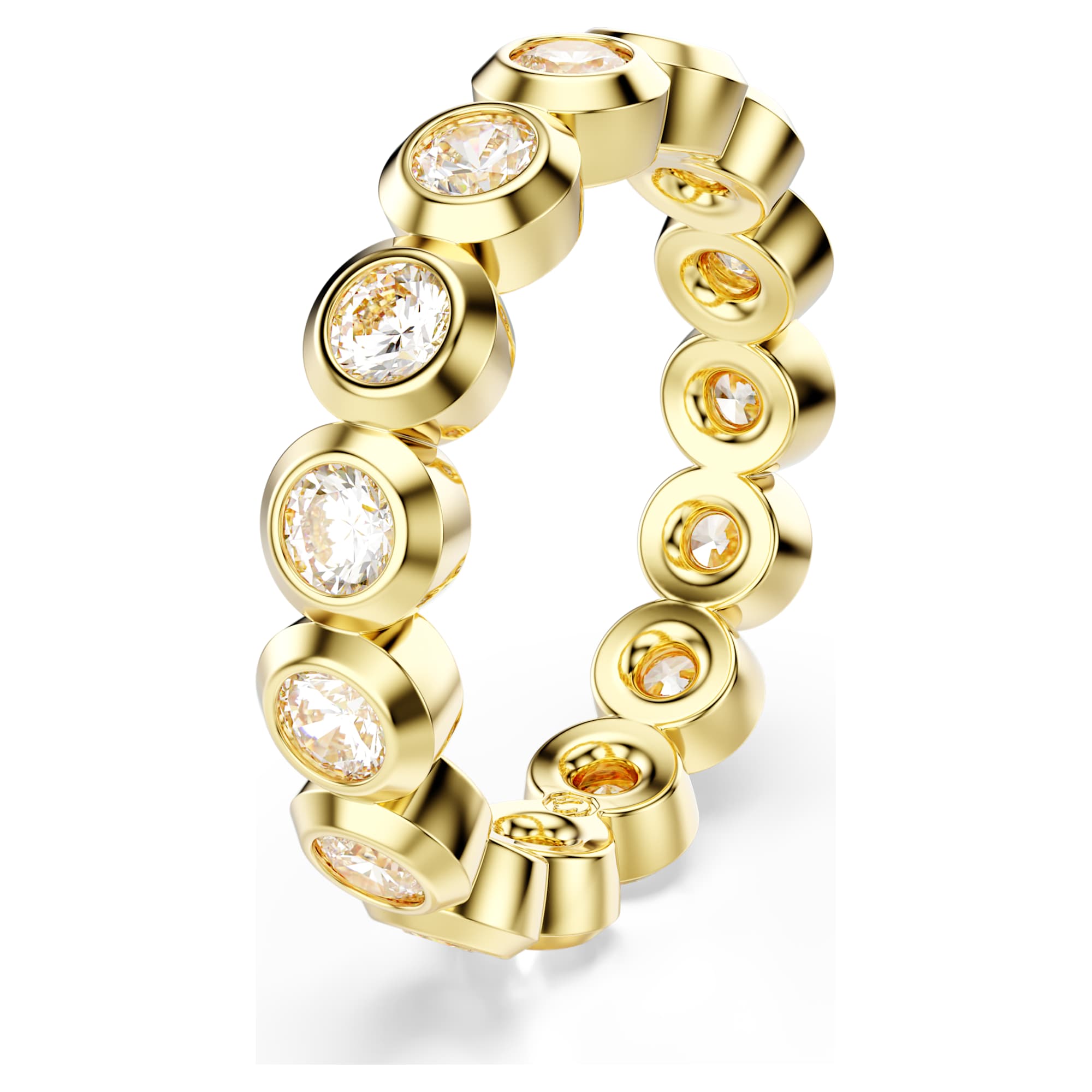 טבעת Imber בציפוי זהב מבריק SWAROVSKI