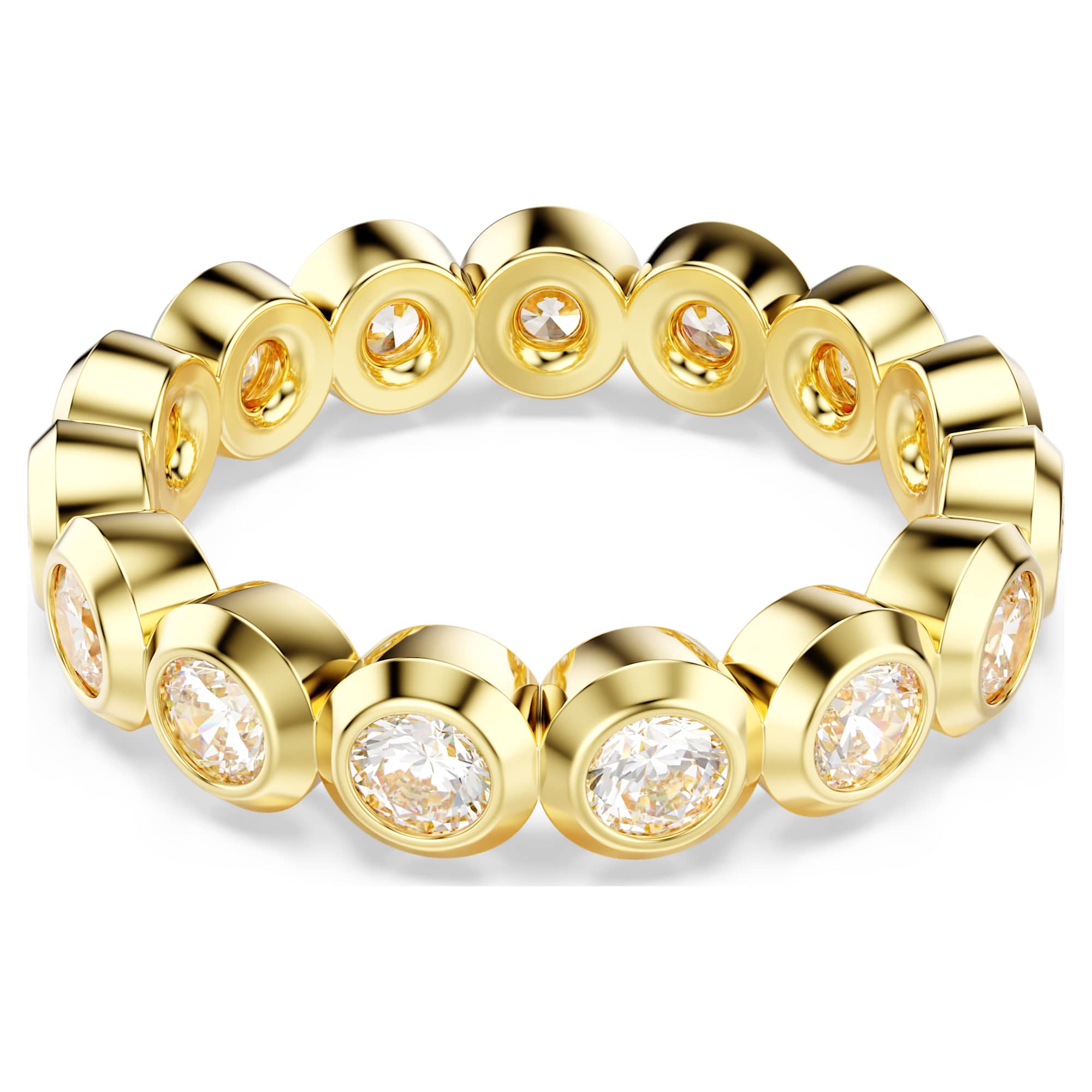 טבעת Imber בציפוי זהב מבריק SWAROVSKI