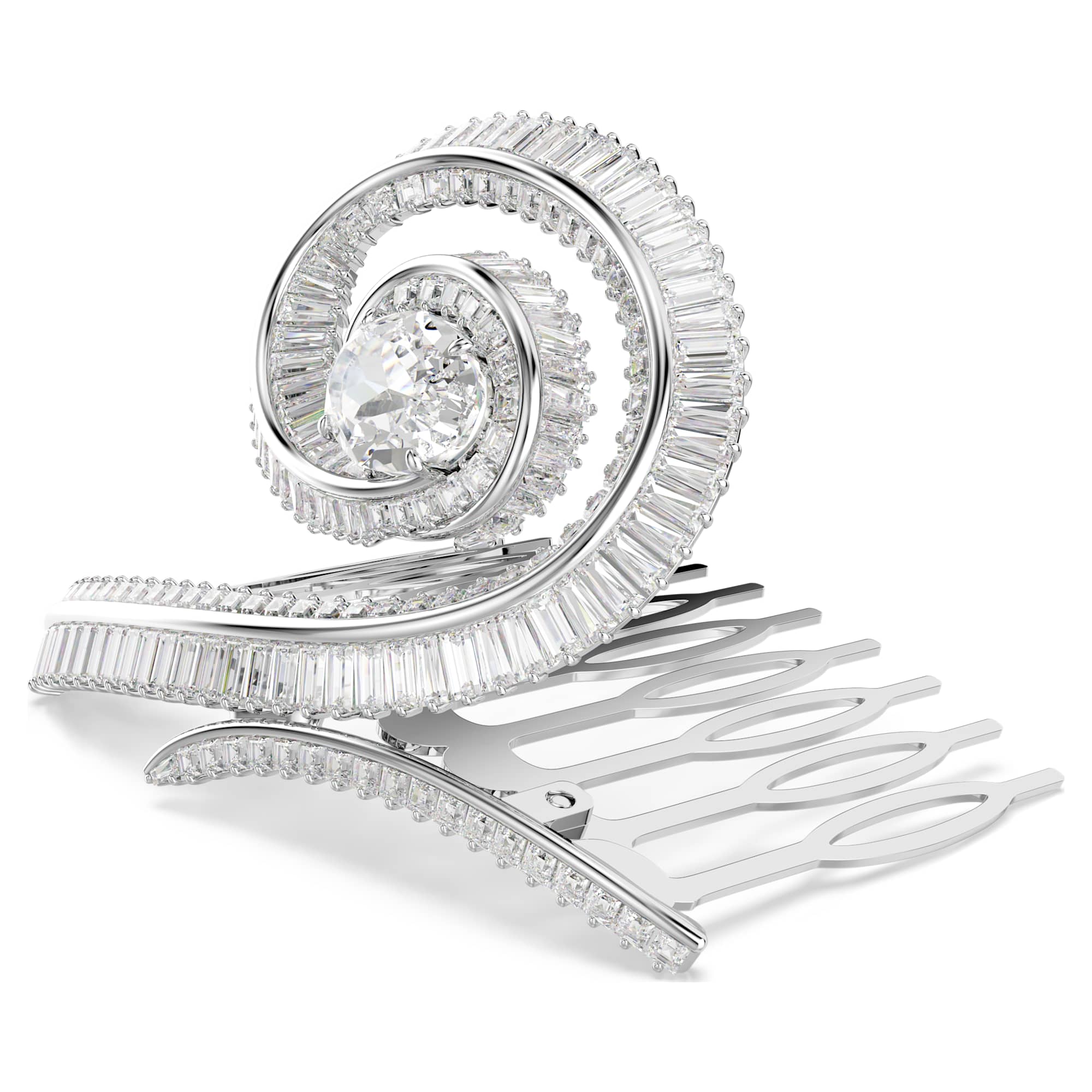 סיכות SS25 Capsule בציפוי רודיום מבריק SWAROVSKI