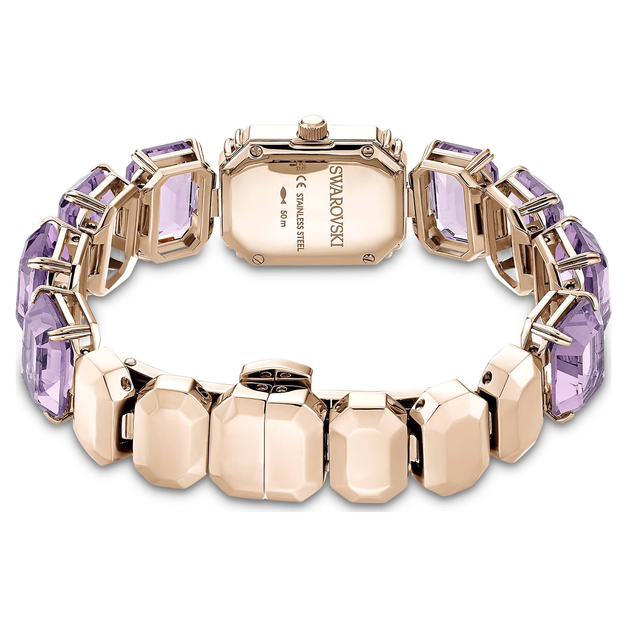 שעון Jewelry Watch בציפוי PVD שמפניה זהב SWAROVSKI