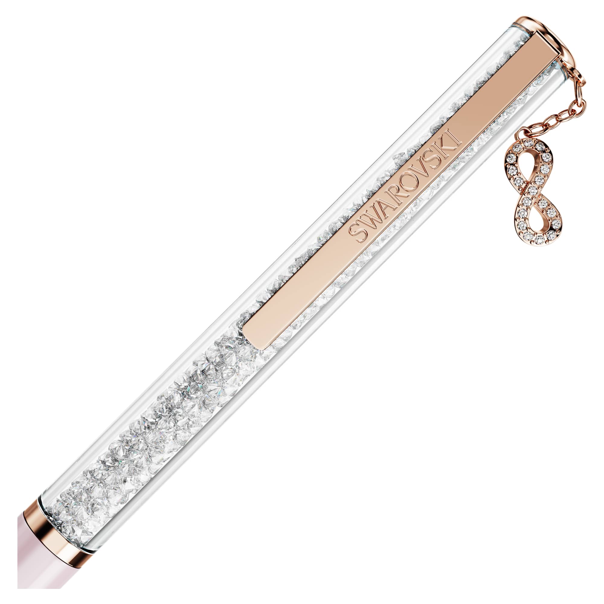 עט Crystalline בציפוי רוז גולד מבריק