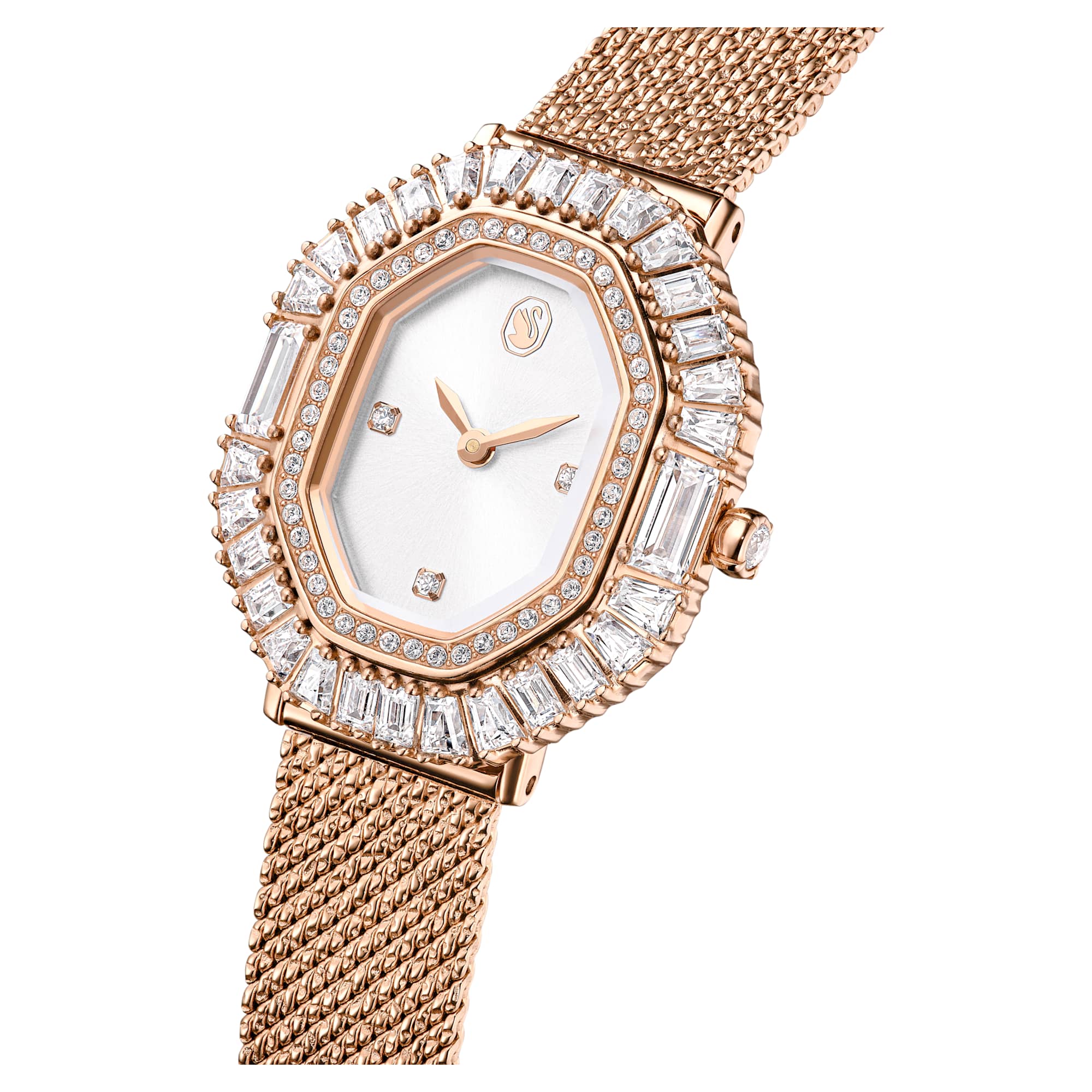 Matrix Octagon שעון Jewelry Watch בציפוי רוז גולד מבריק