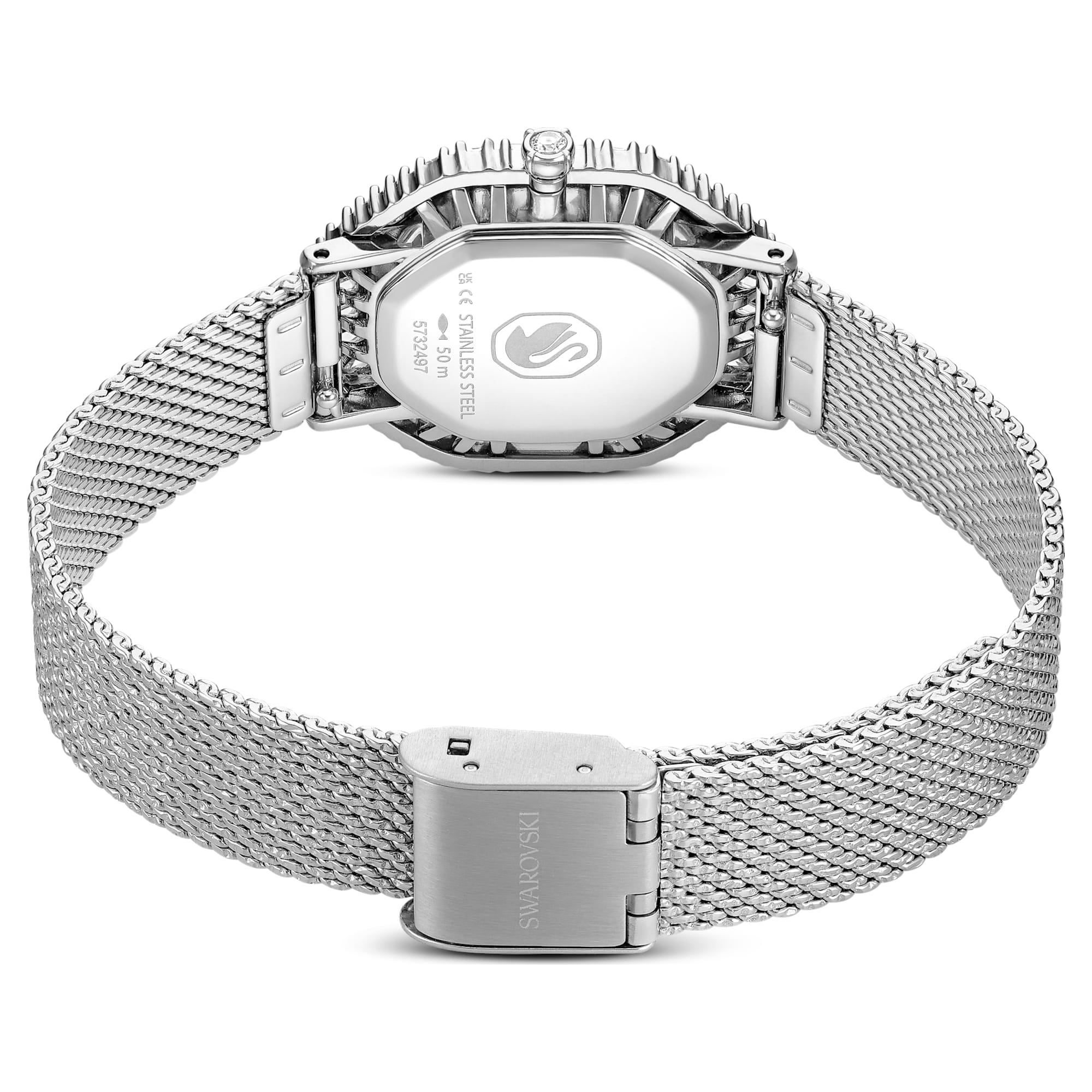 Matrix Octagon שעון Jewelry Watch בציפוי נירוסטה מבריקה