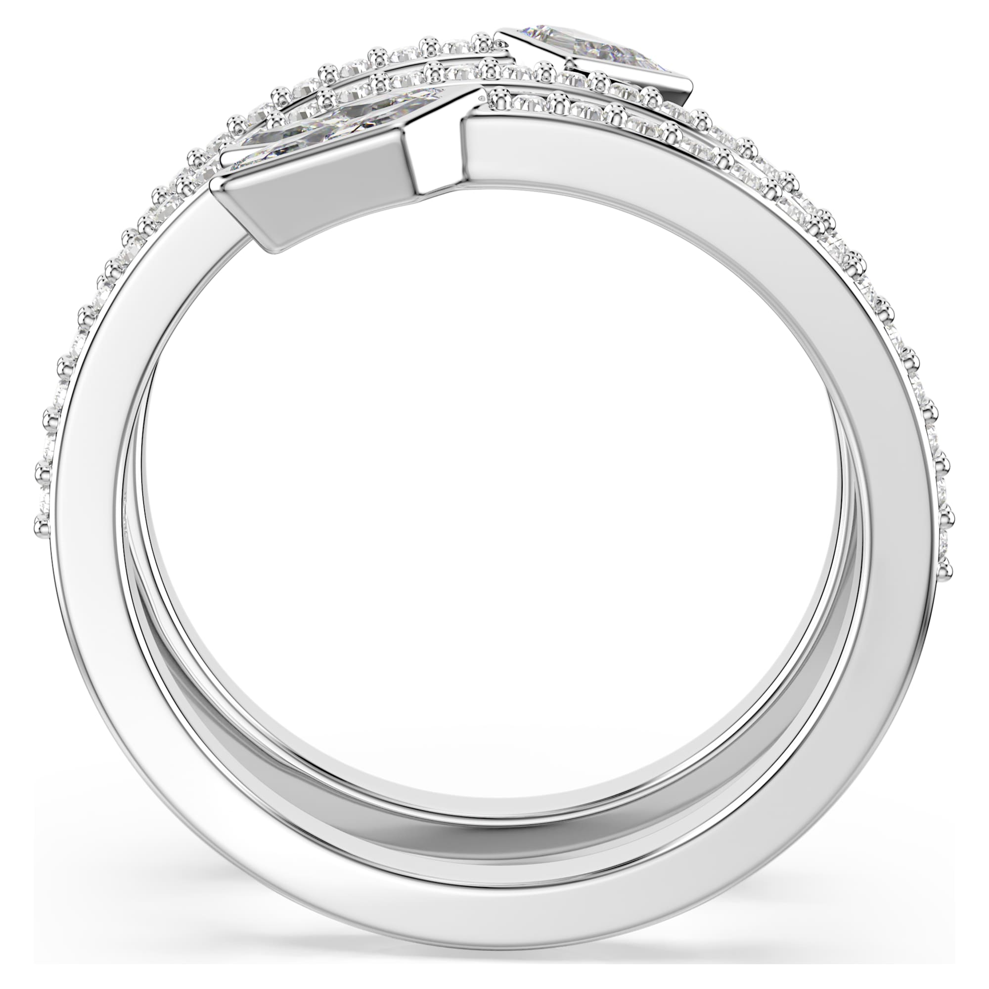 טבעת אידיליה מעוגלת בצורת חץ