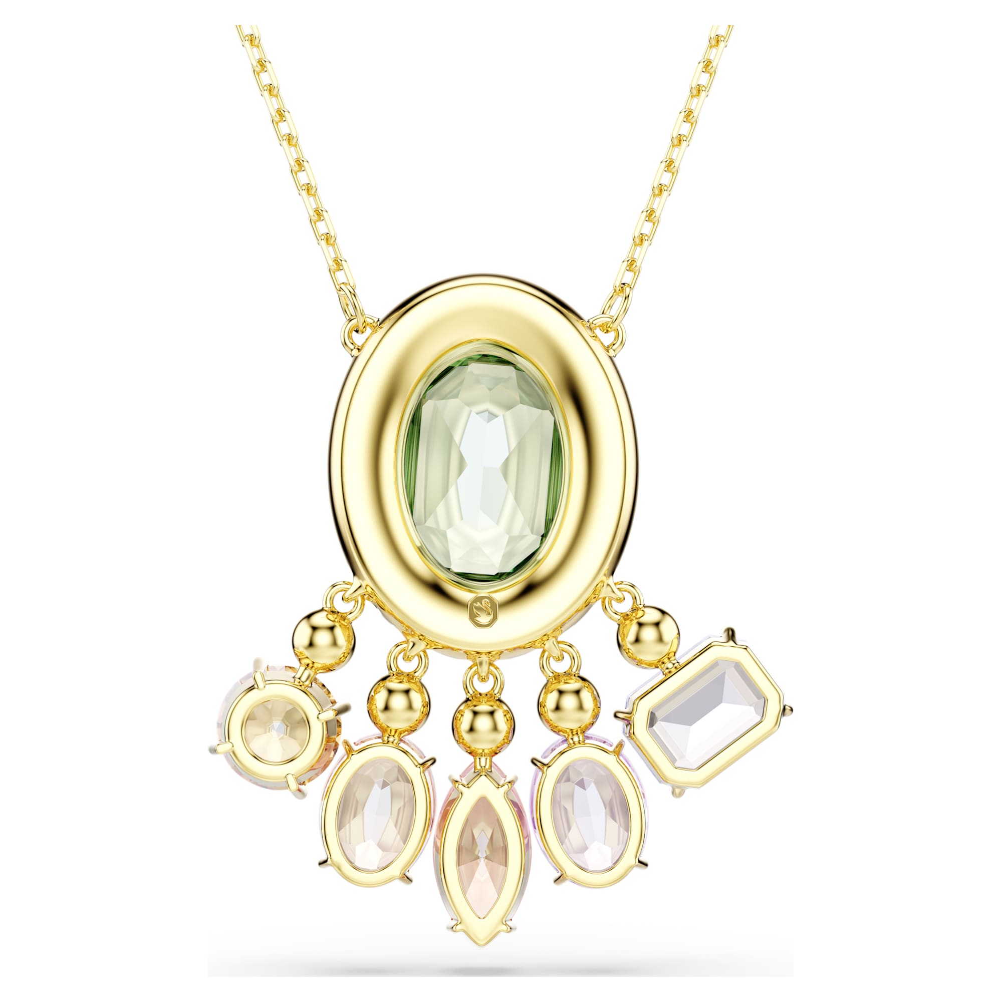 שרשרת ג'מה צבעונית מגוון חיתוכים